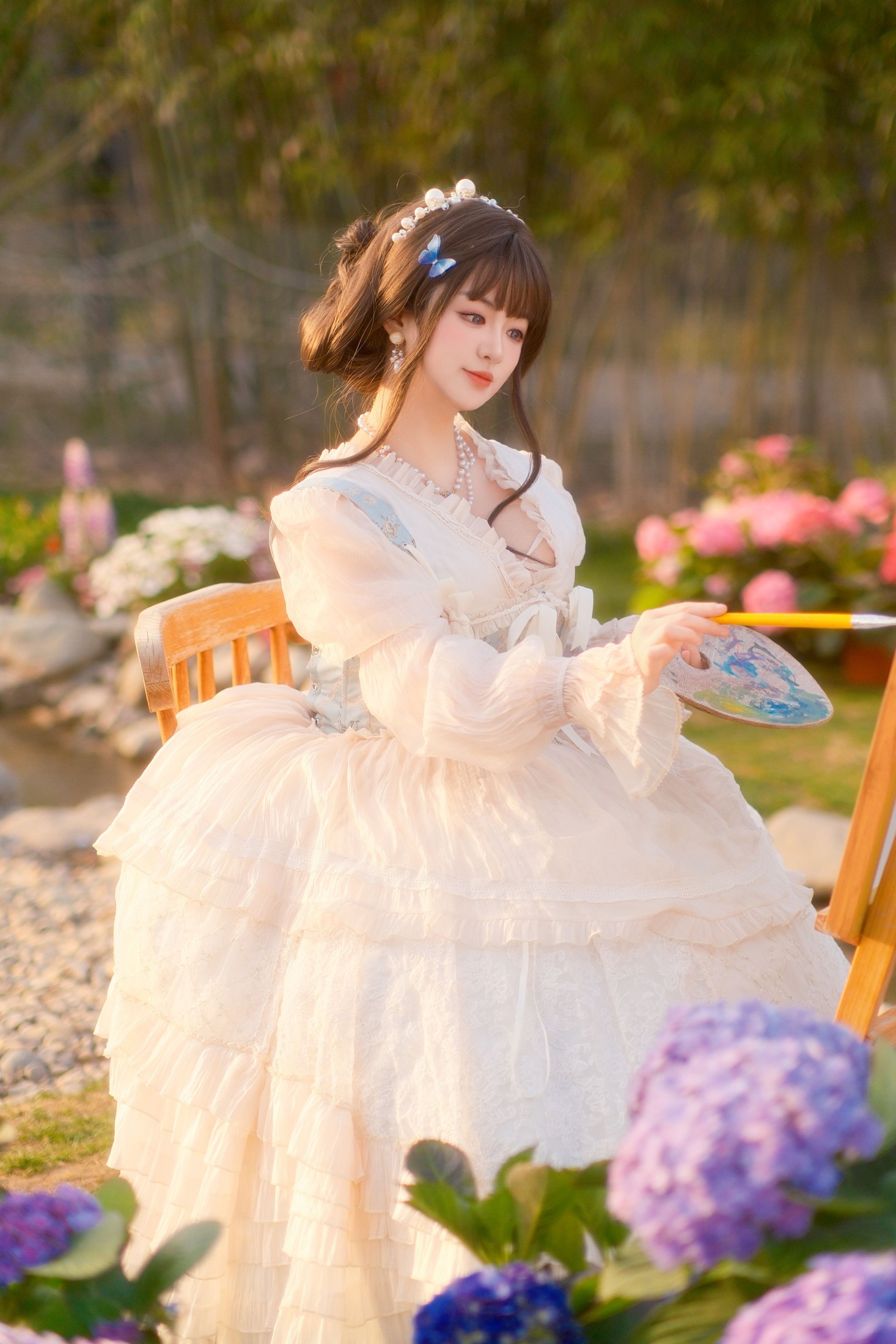 图片[5] - 不可爱的禾禾喵 - 《油画少女》[22P] - 机器猫次元 - 机器猫次元