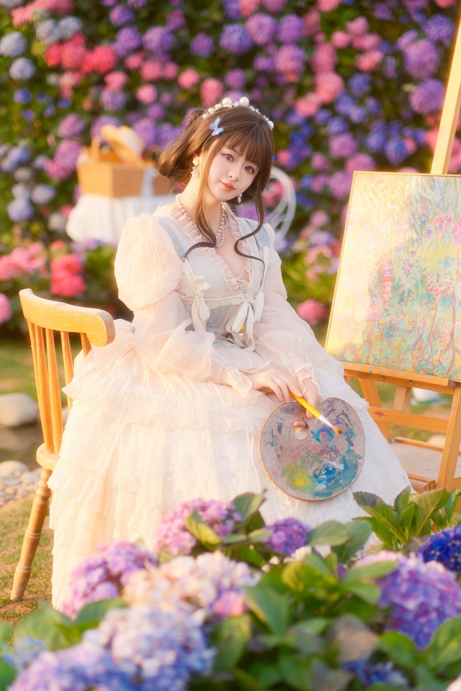 图片[7] - 不可爱的禾禾喵 - 《油画少女》[22P] - 机器猫次元 - 机器猫次元