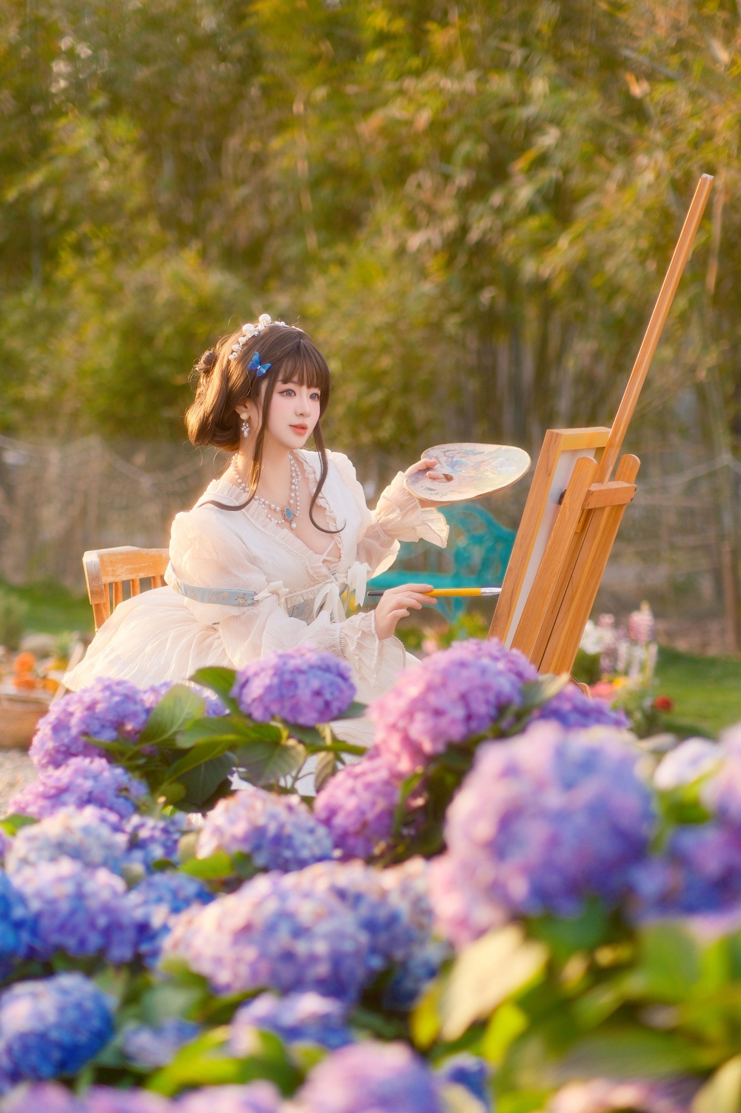 图片[6] - 不可爱的禾禾喵 - 《油画少女》[22P] - 机器猫次元 - 机器猫次元