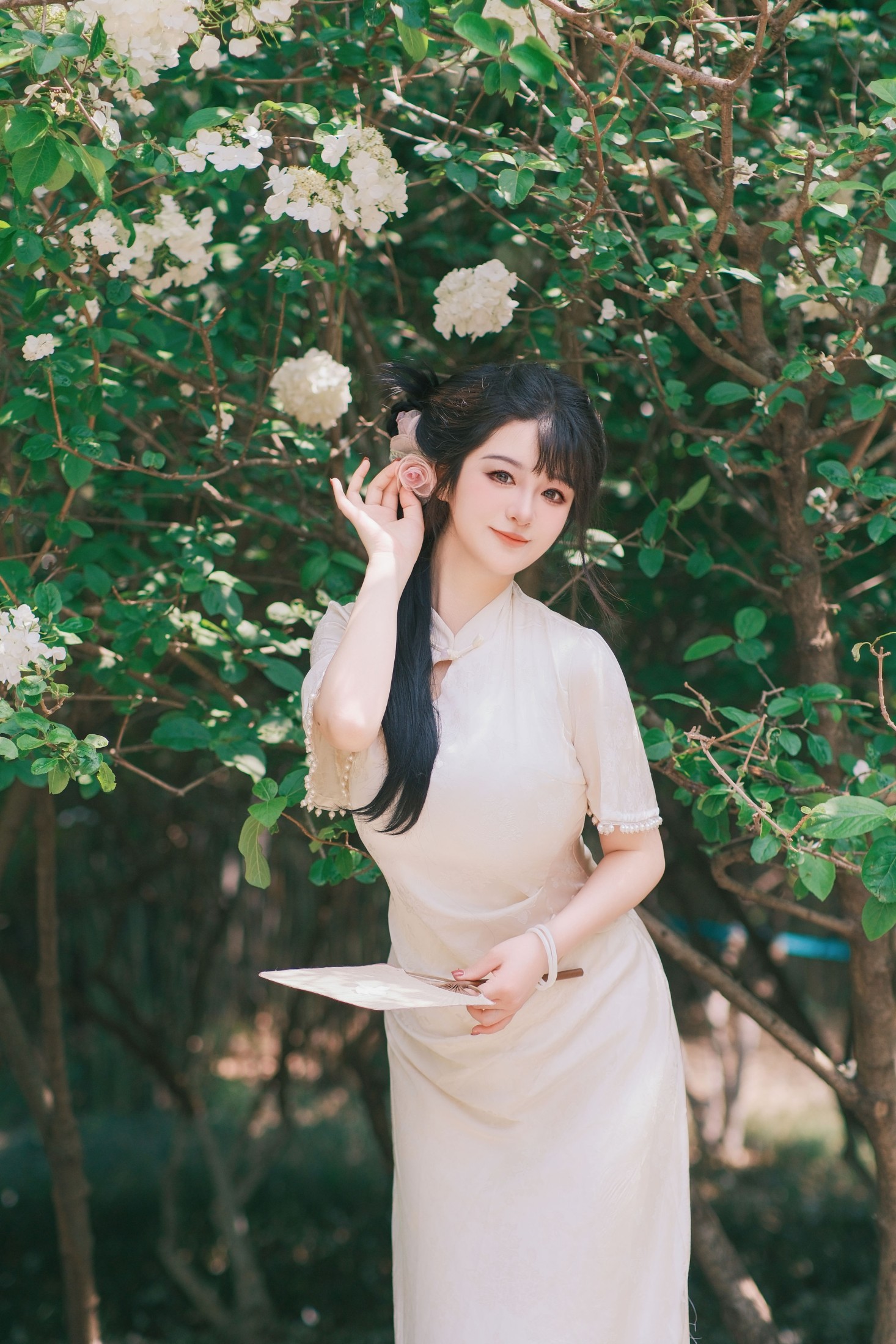 图片[4] - 不可爱的禾禾喵 - 《花落白》[34P] - 机器猫次元 - 机器猫次元