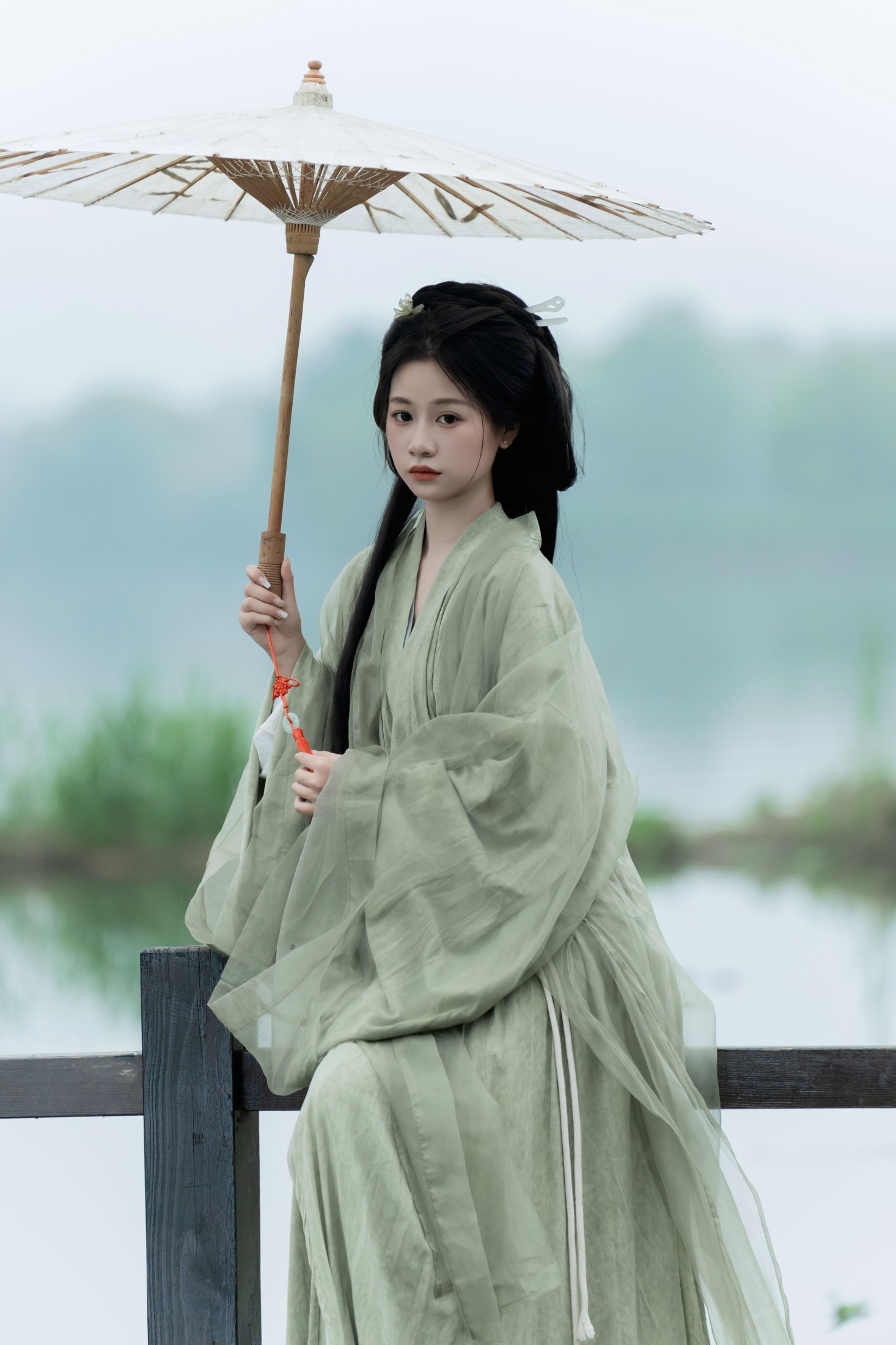图片[4] - 橙子舒 - 《绿色烟雨中》[23P] - 机器猫次元 - 机器猫次元