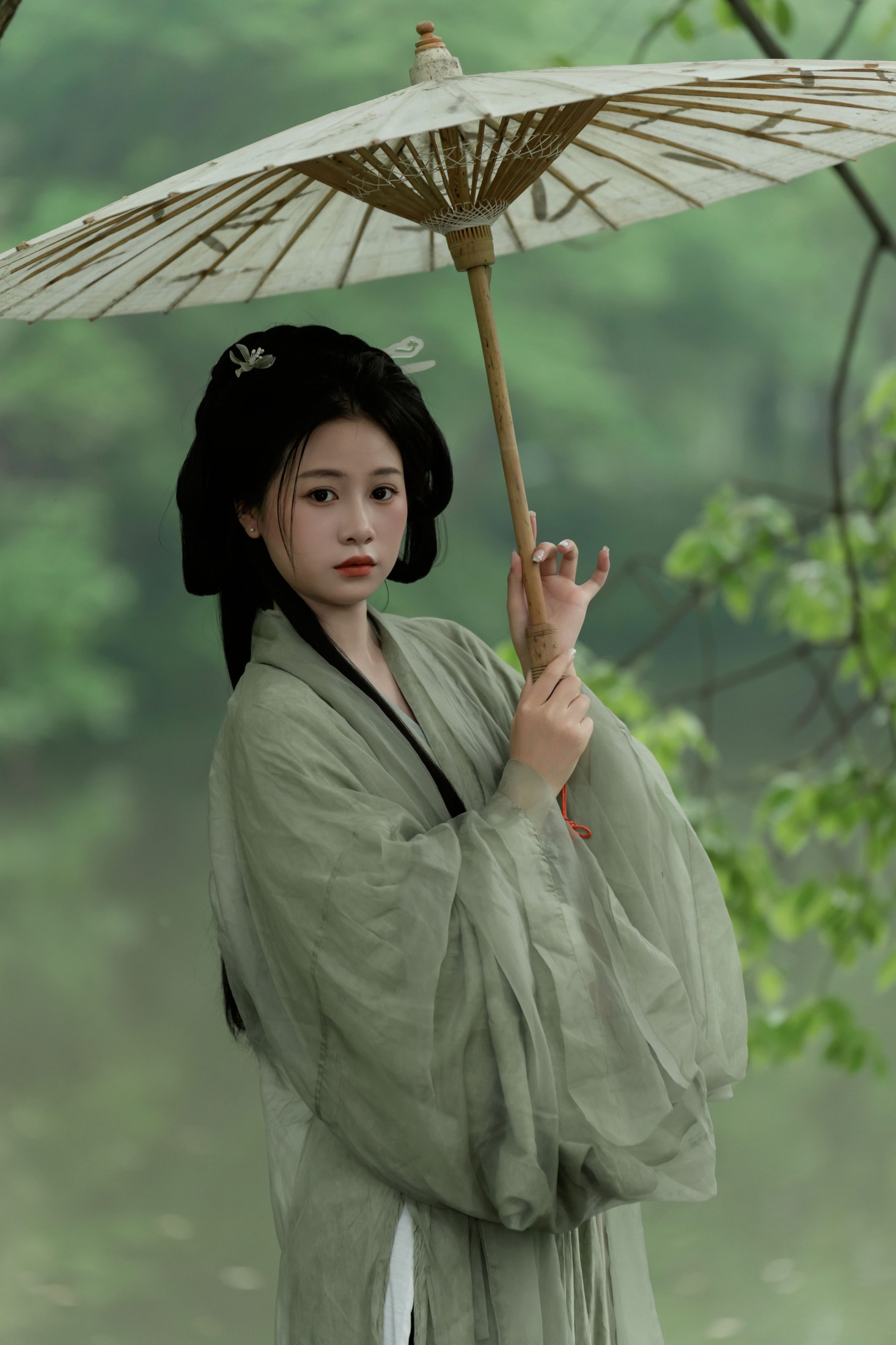 图片[6] - 橙子舒 - 《绿色烟雨中》[23P] - 机器猫次元 - 机器猫次元