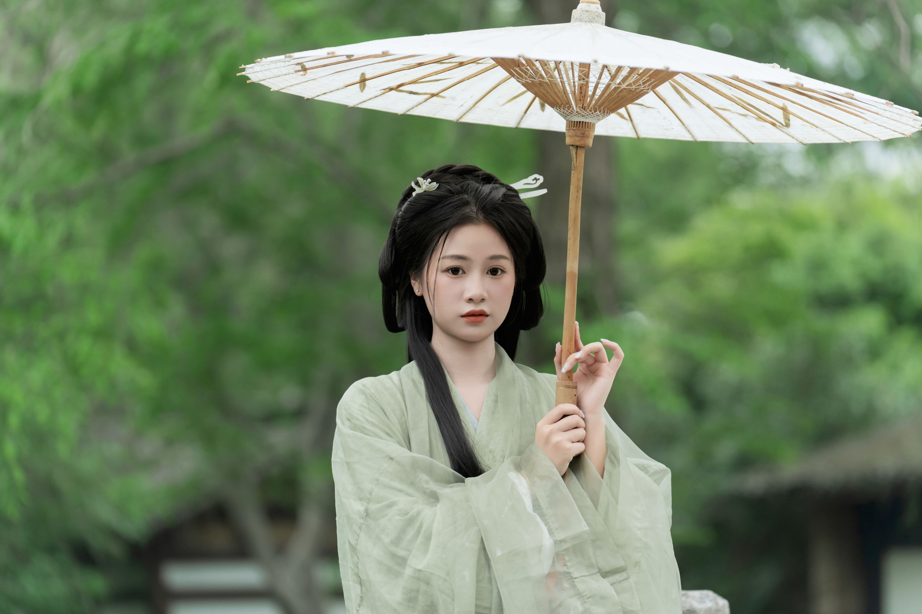 图片[8] - 橙子舒 - 《绿色烟雨中》[23P] - 机器猫次元 - 机器猫次元