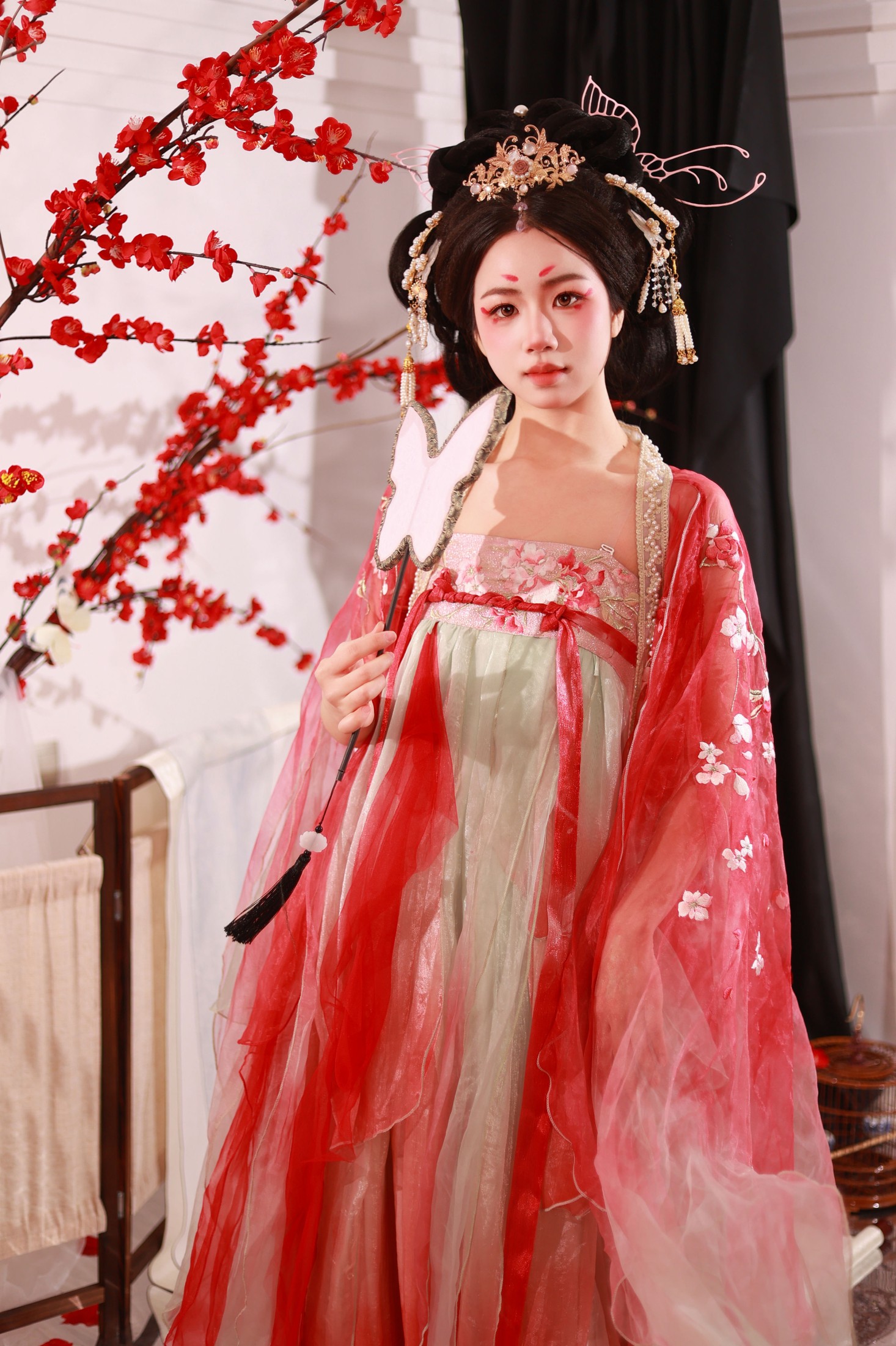 图片[3] - 小杜同学 - 《红梅舞》[25P] - 机器猫次元 - 机器猫次元