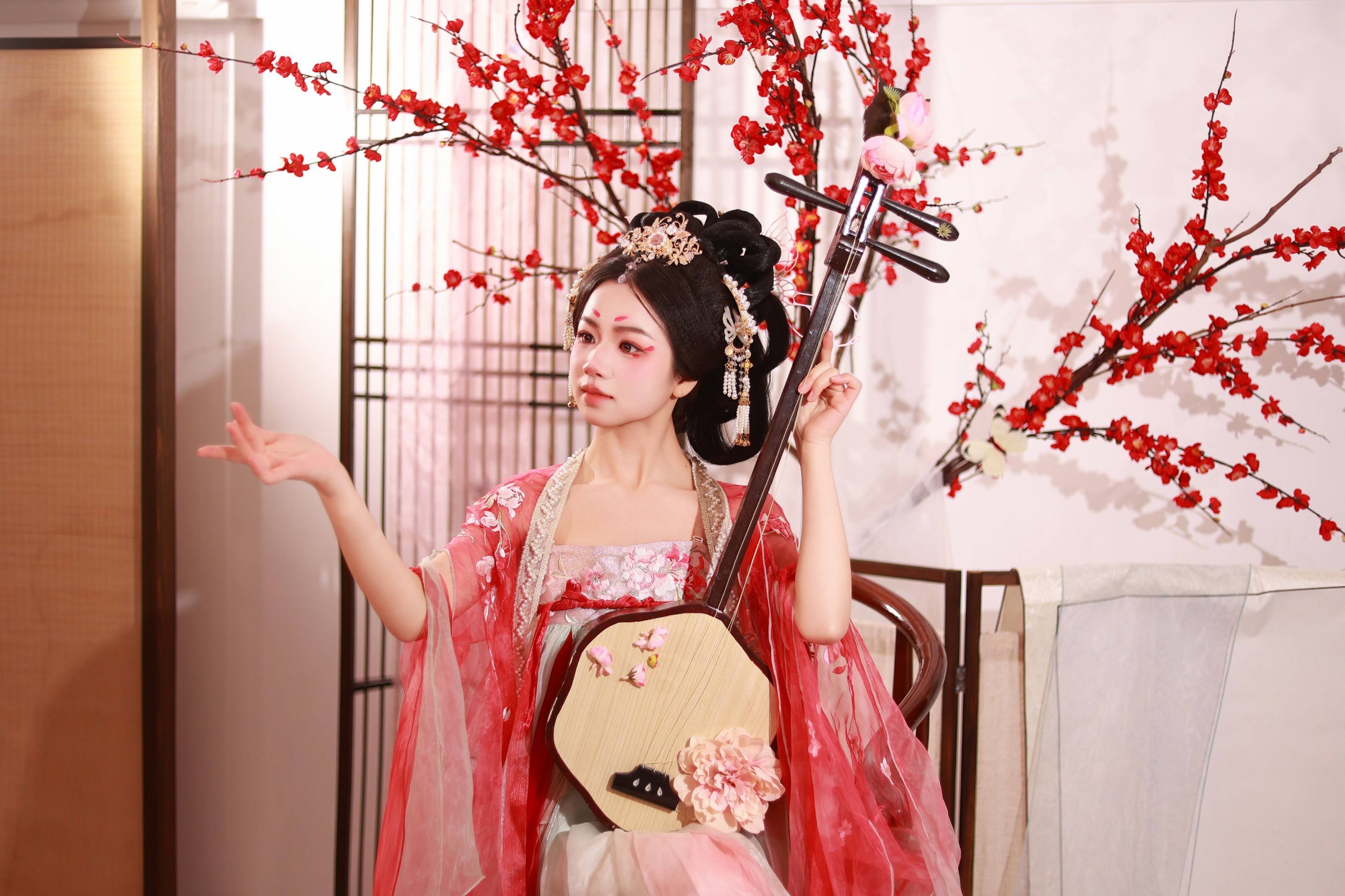 图片[4] - 小杜同学 - 《红梅舞》[25P] - 机器猫次元 - 机器猫次元