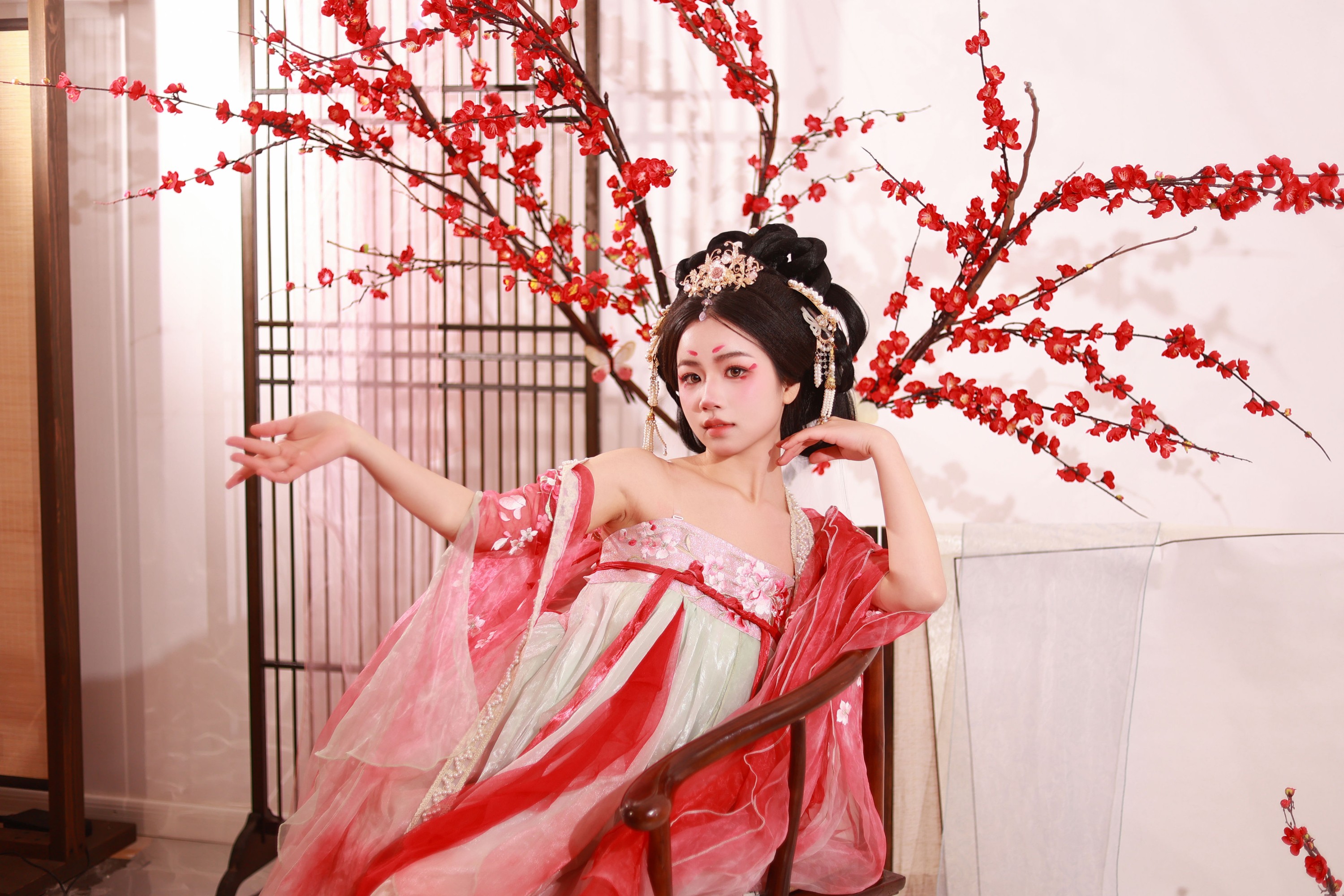 图片[6] - 小杜同学 - 《红梅舞》[25P] - 机器猫次元 - 机器猫次元