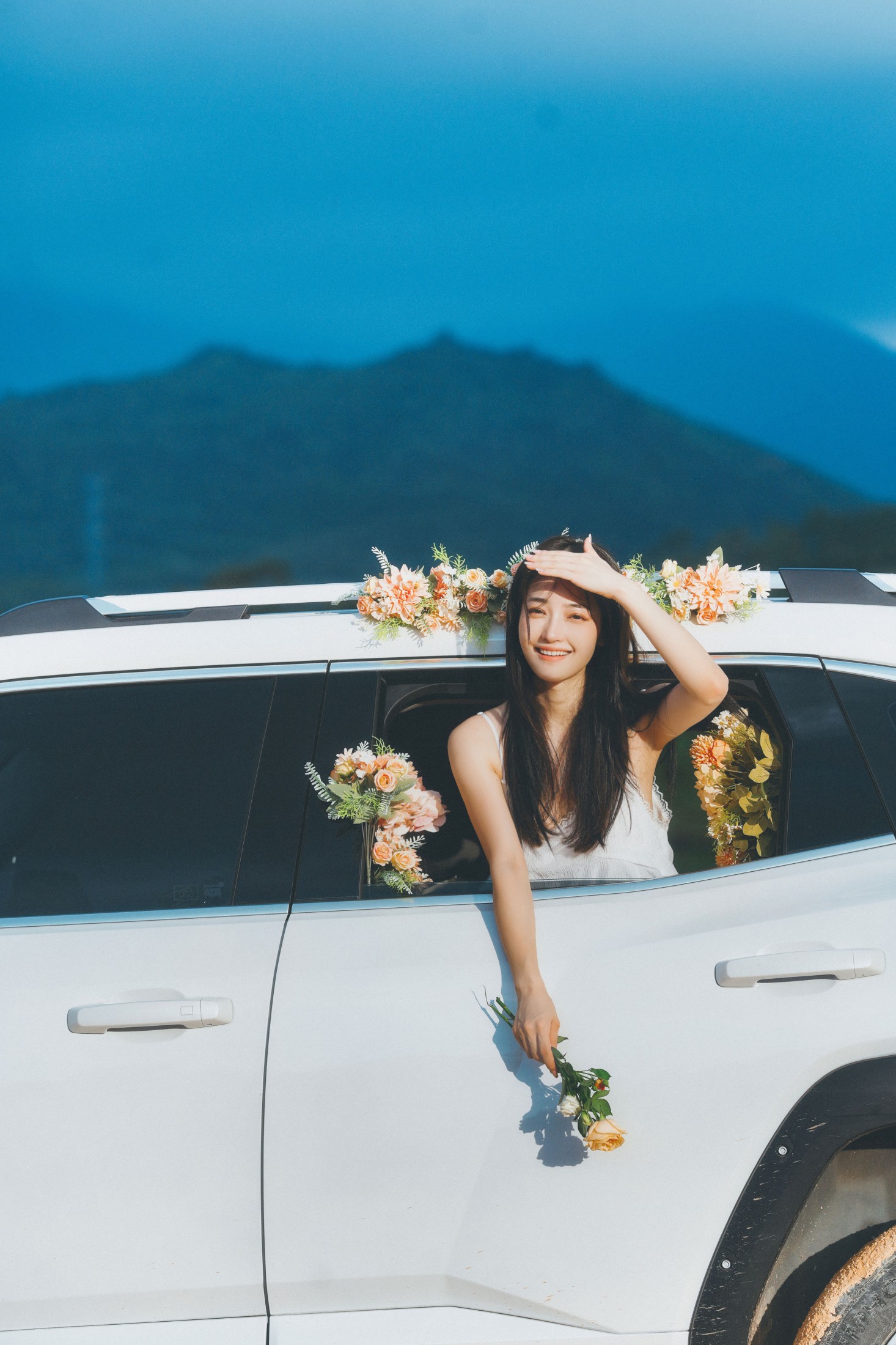图片[6] - 九九诗 - 《鲜花，车与少女》[46P] - 机器猫次元 - 机器猫次元
