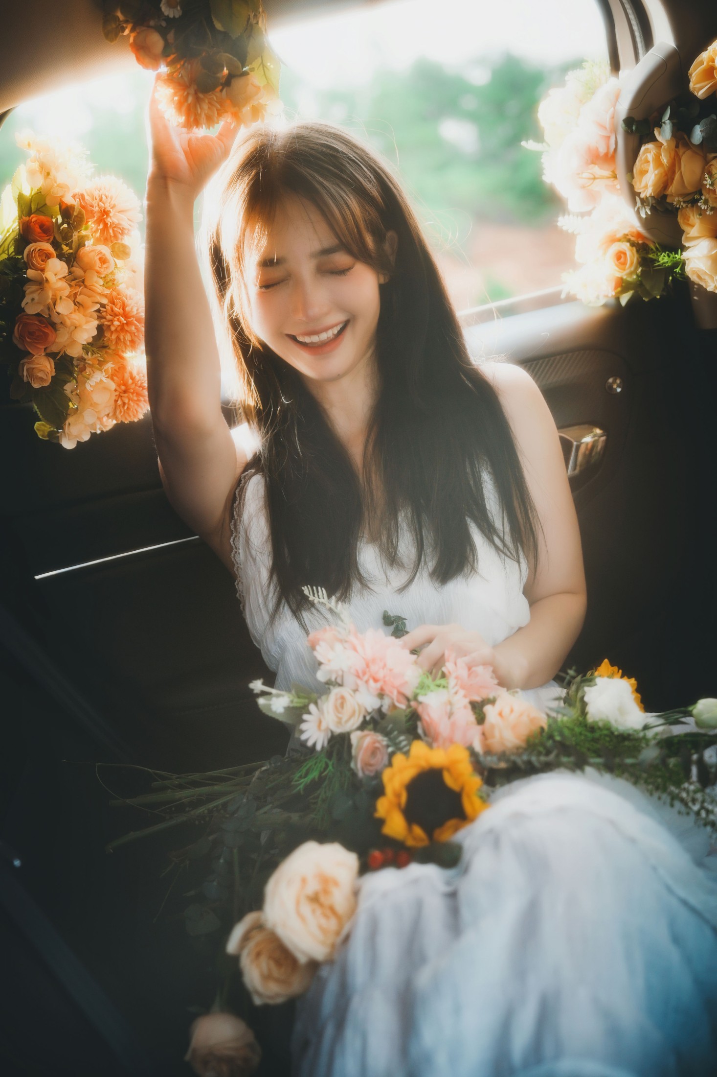 图片[5] - 九九诗 - 《鲜花，车与少女》[46P] - 机器猫次元 - 机器猫次元