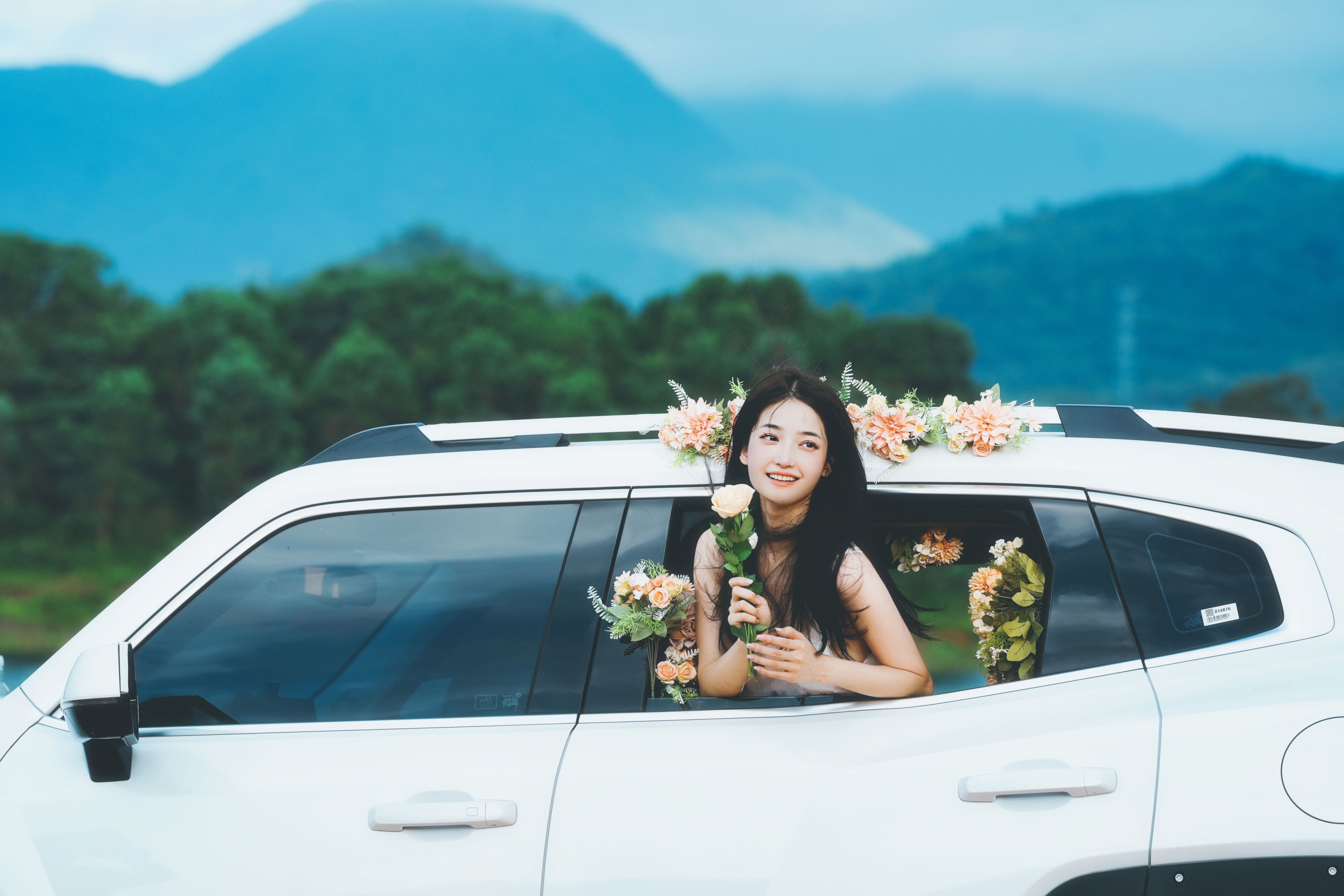 图片[8] - 九九诗 - 《鲜花，车与少女》[46P] - 机器猫次元 - 机器猫次元