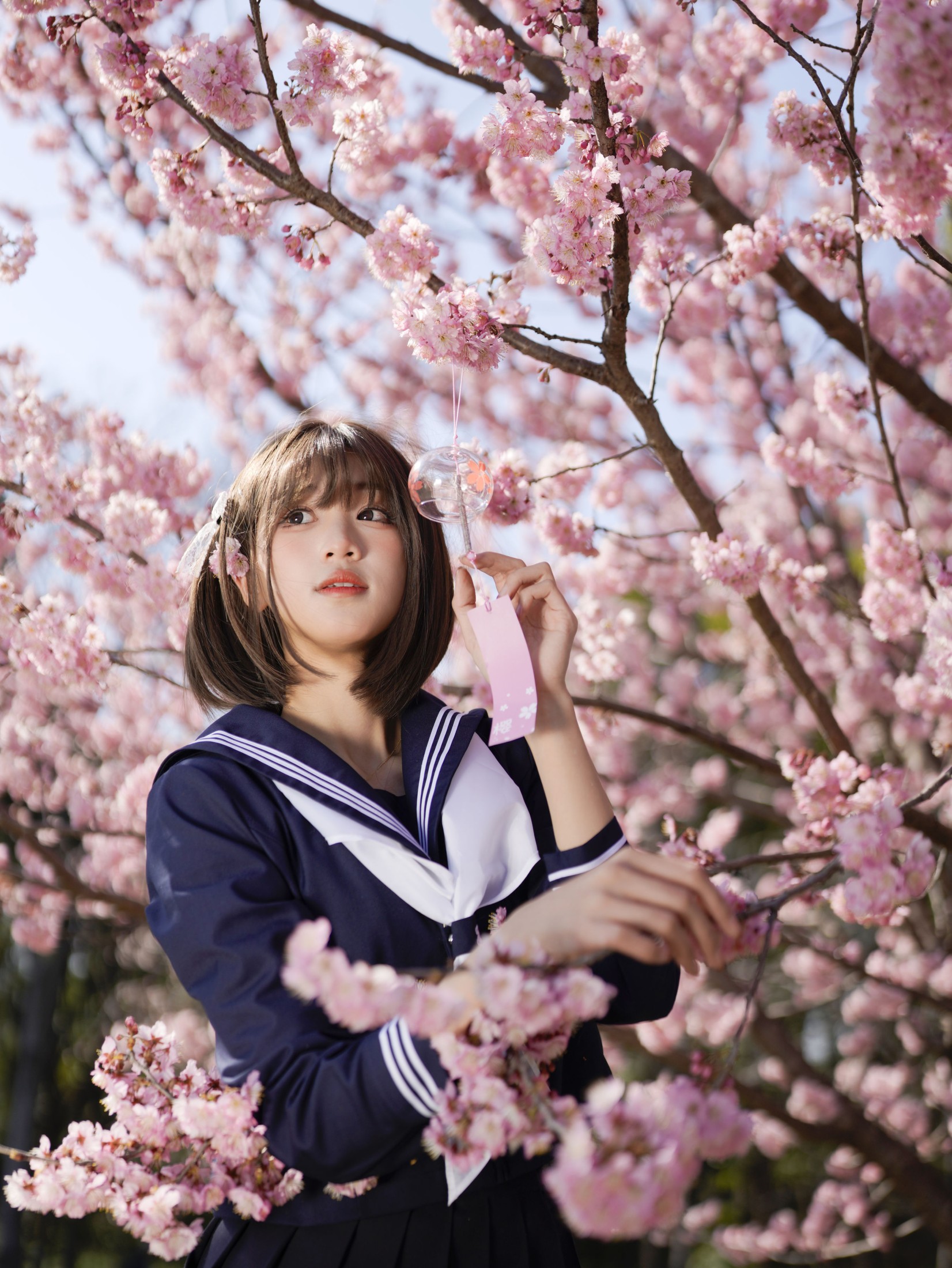 图片[4] - 吞树梅 - 《樱花树下JK》[26P] - 机器猫次元 - 机器猫次元