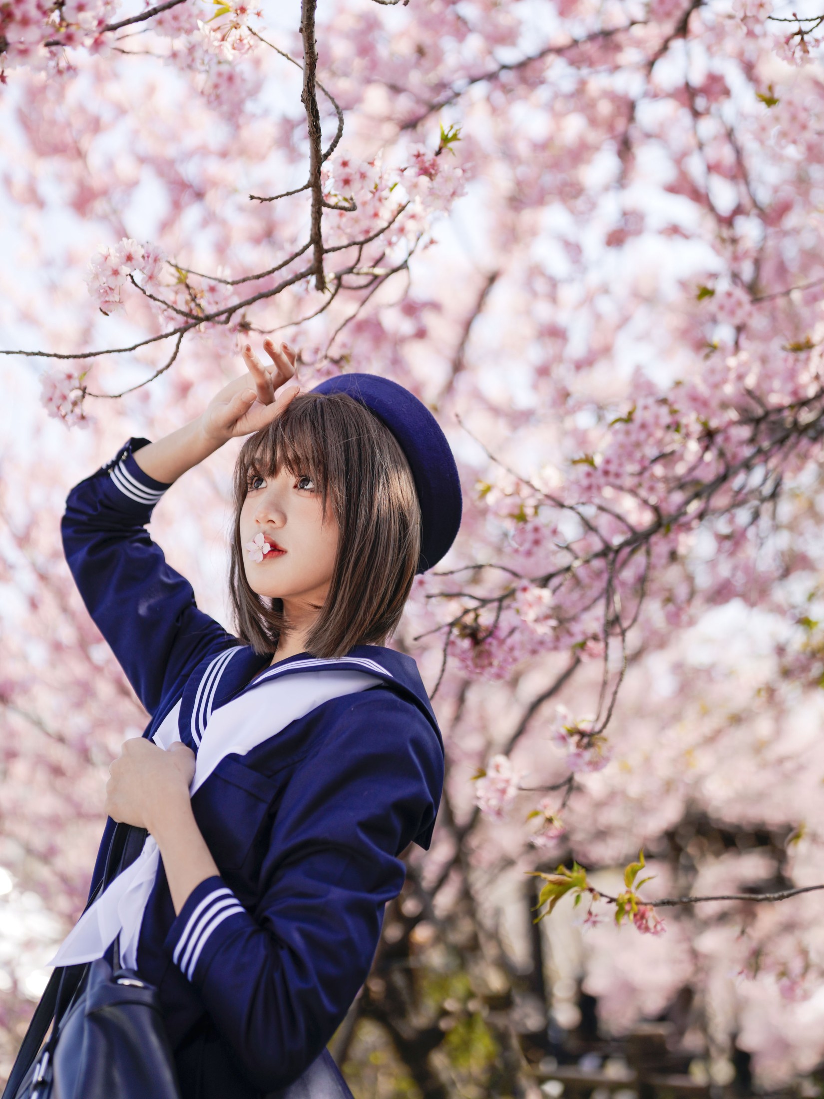 图片[8] - 吞树梅 - 《樱花树下JK》[26P] - 机器猫次元 - 机器猫次元