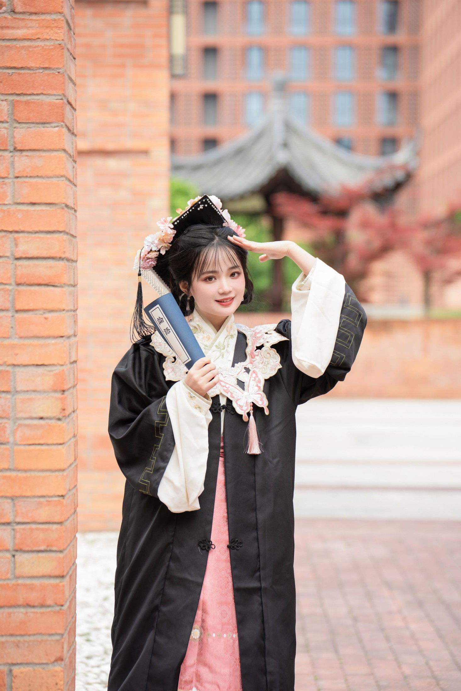 图片[3] - 小欧O - 《更适合中国人的学士服》[26P] - 机器猫次元 - 机器猫次元