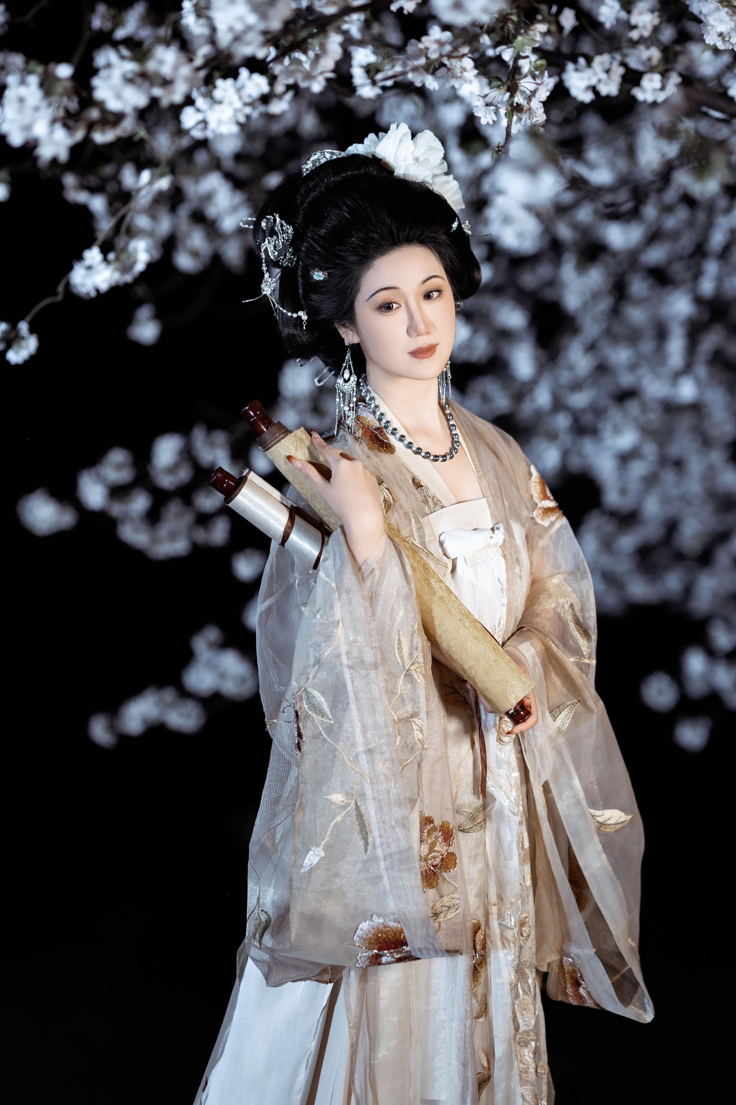 图片[3] - 甘乐喵喵喵 - 《春夜赏樱》[27P] - 机器猫次元 - 机器猫次元