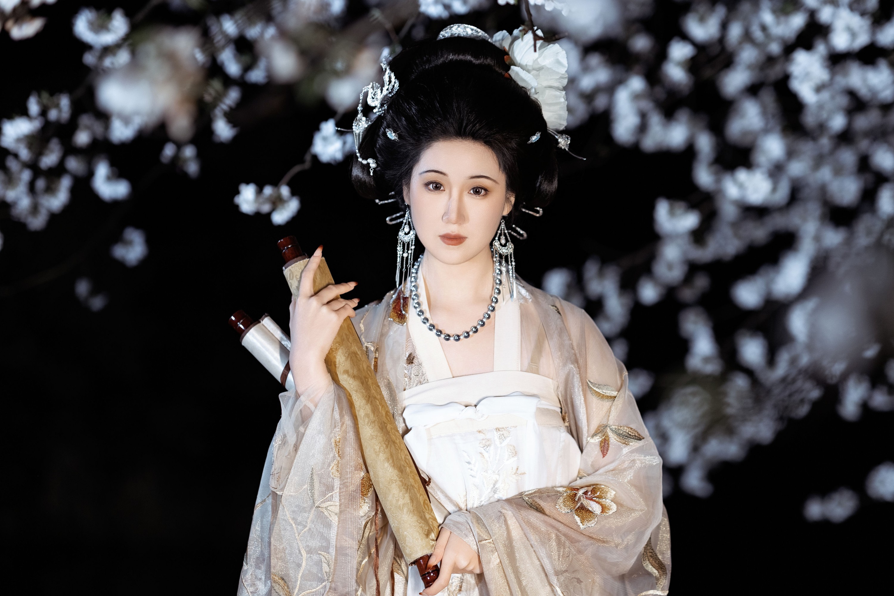 图片[4] - 甘乐喵喵喵 - 《春夜赏樱》[27P] - 机器猫次元 - 机器猫次元