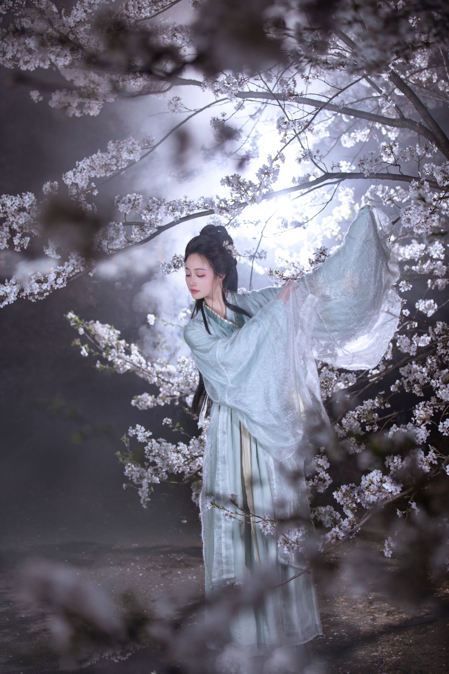 图片[8] - 凌子兮 - 《夜樱》[22P] - 机器猫次元 - 机器猫次元