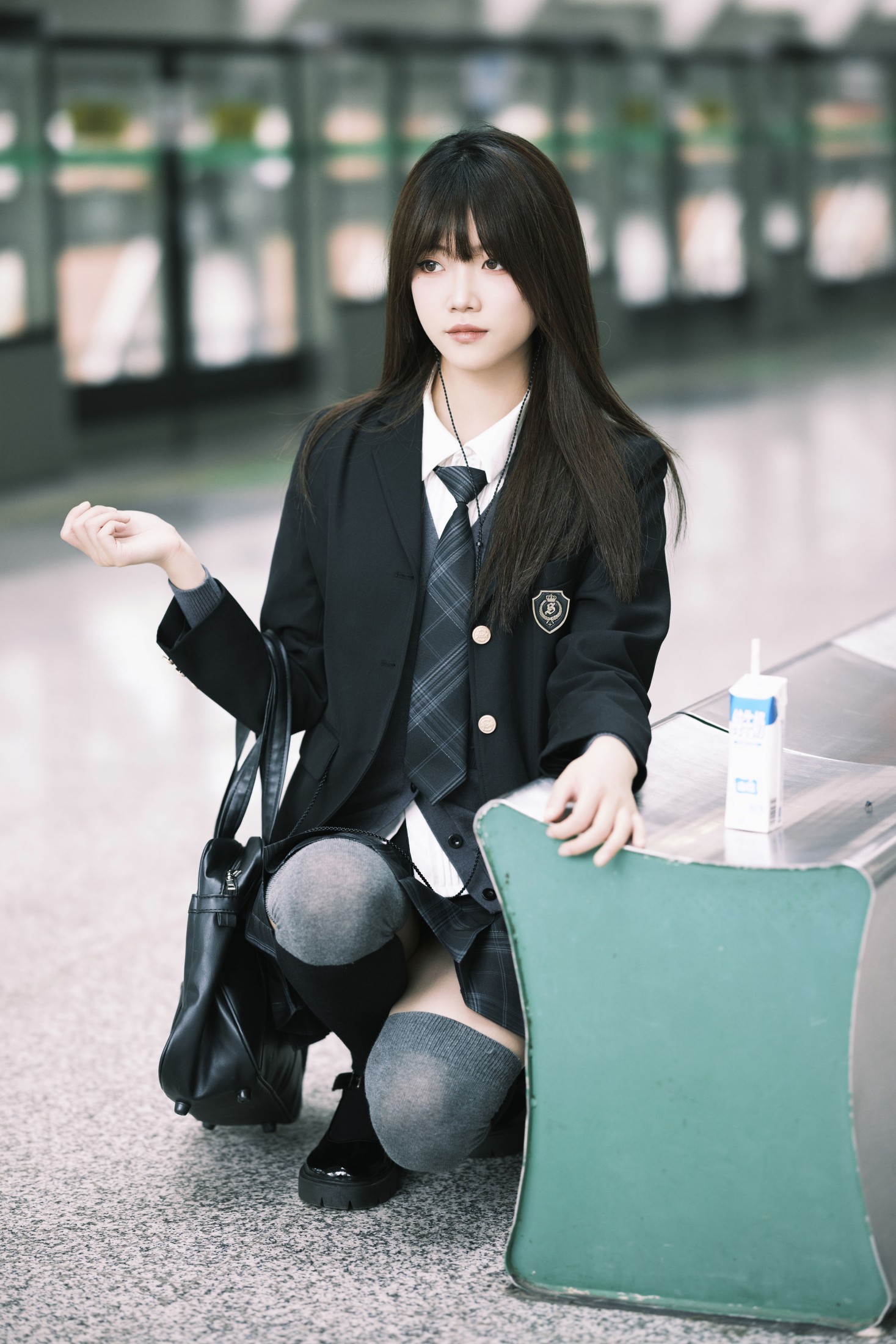 图片[4] - 阿静 - 《地铁jk》[28P] - 机器猫次元 - 机器猫次元