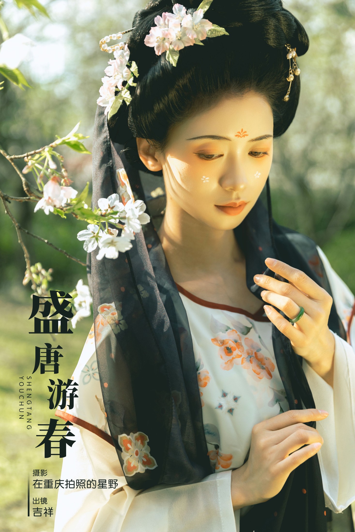 图片[1] - 吉祥祥 - 《盛唐游春》[24P] - 机器猫次元 - 机器猫次元
