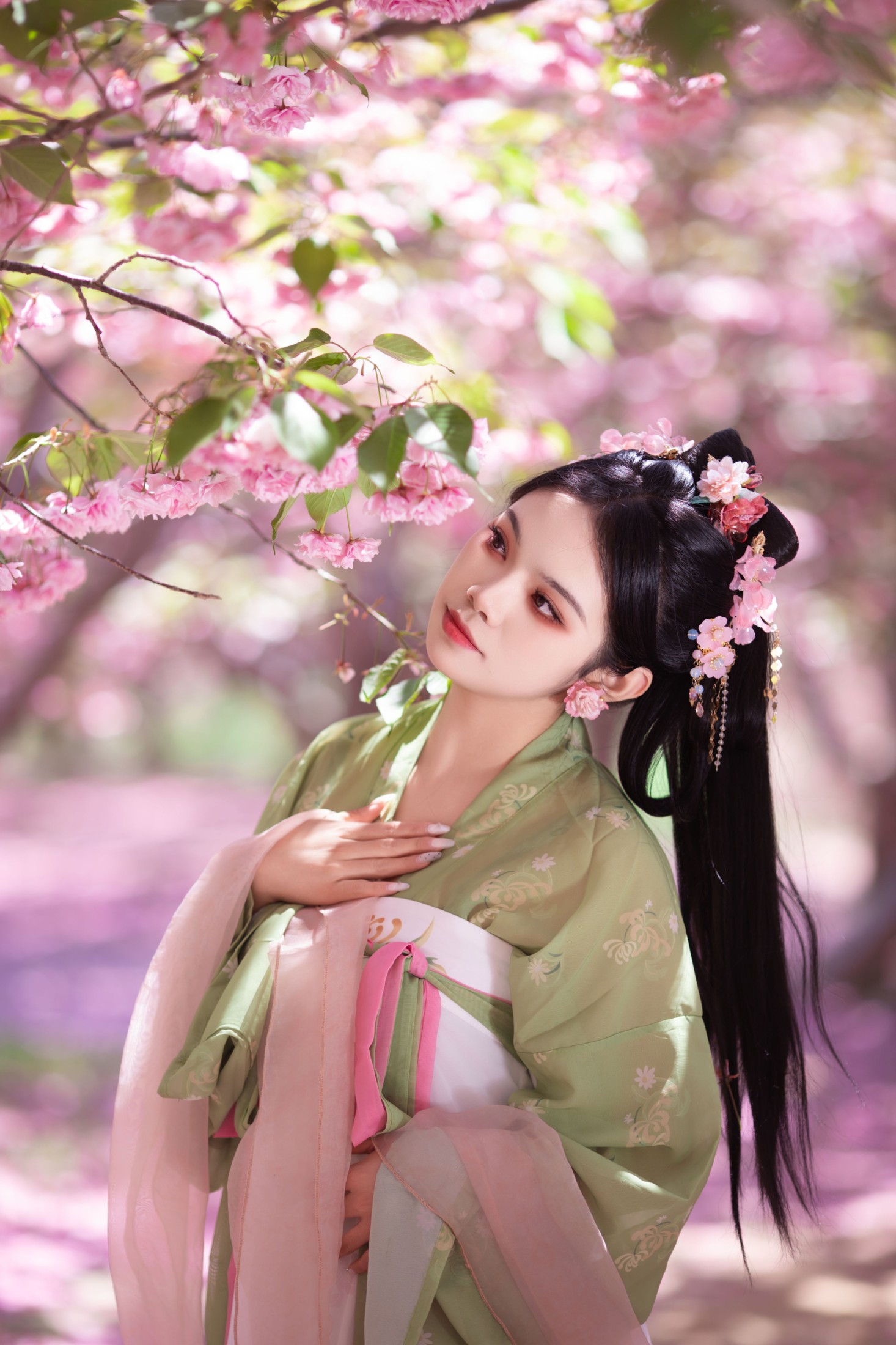 图片[5] - 婉仪 - 《落樱》[22P] - 机器猫次元 - 机器猫次元