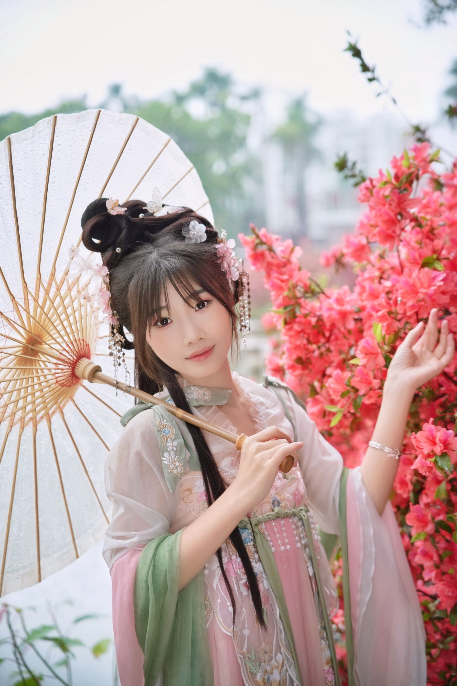 图片[6] - 小柒 - 《杜鹃盛放的粉黛伊人》[22P] - 机器猫次元 - 机器猫次元