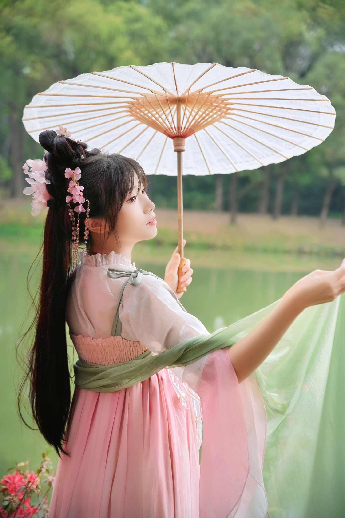 图片[8] - 小柒 - 《杜鹃盛放的粉黛伊人》[22P] - 机器猫次元 - 机器猫次元