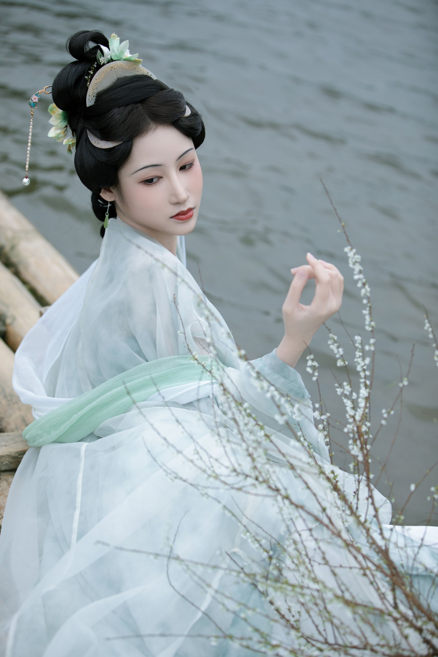 图片[8] - 鲇泽美咲 - 《云水之间》[26P] - 机器猫次元 - 机器猫次元