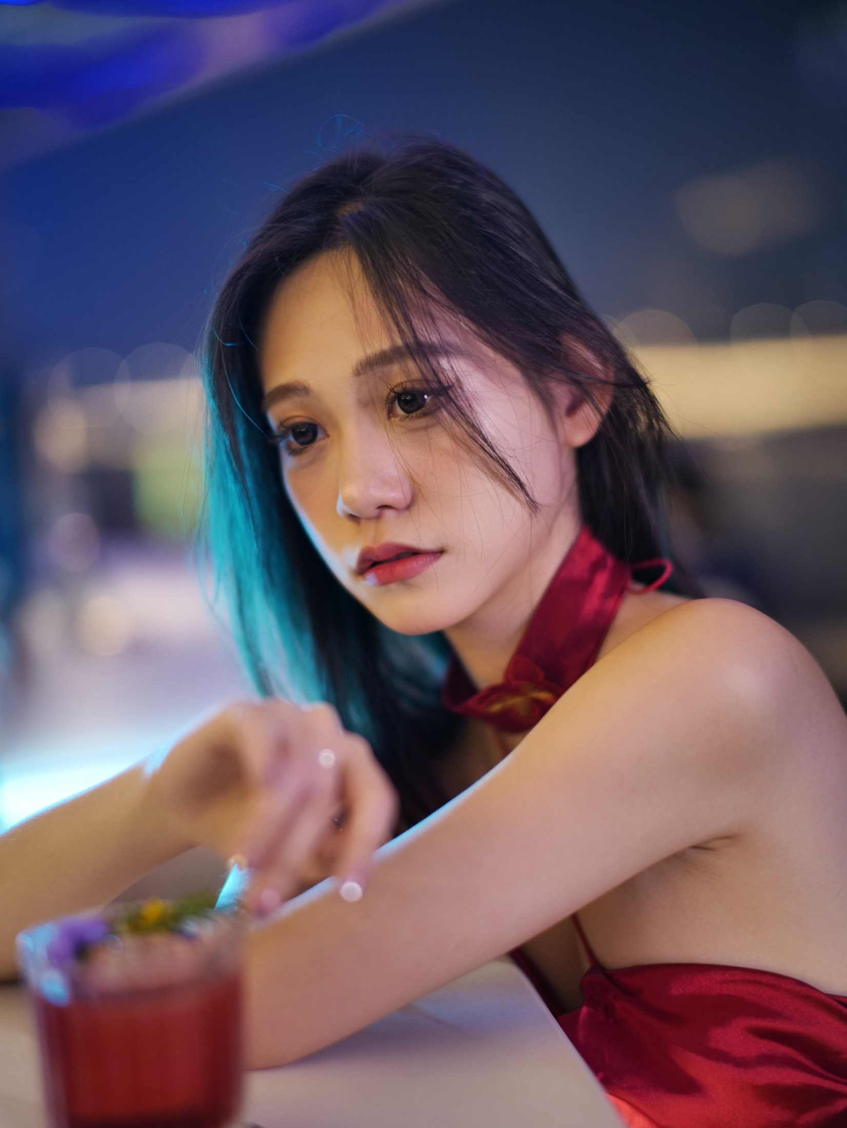 图片[6] - 沛欣 - 《红裙倩影》[22P] - 机器猫次元 - 机器猫次元