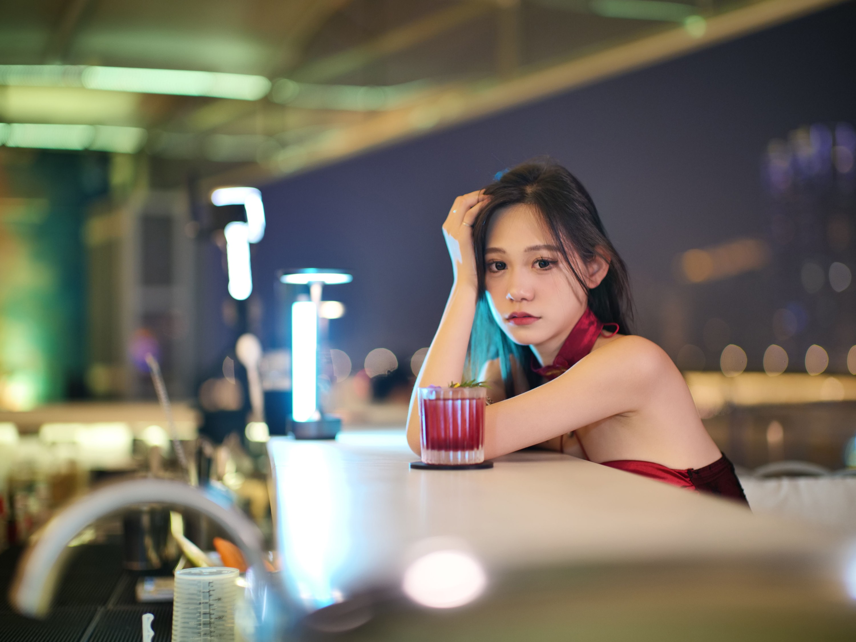 图片[5] - 沛欣 - 《红裙倩影》[22P] - 机器猫次元 - 机器猫次元