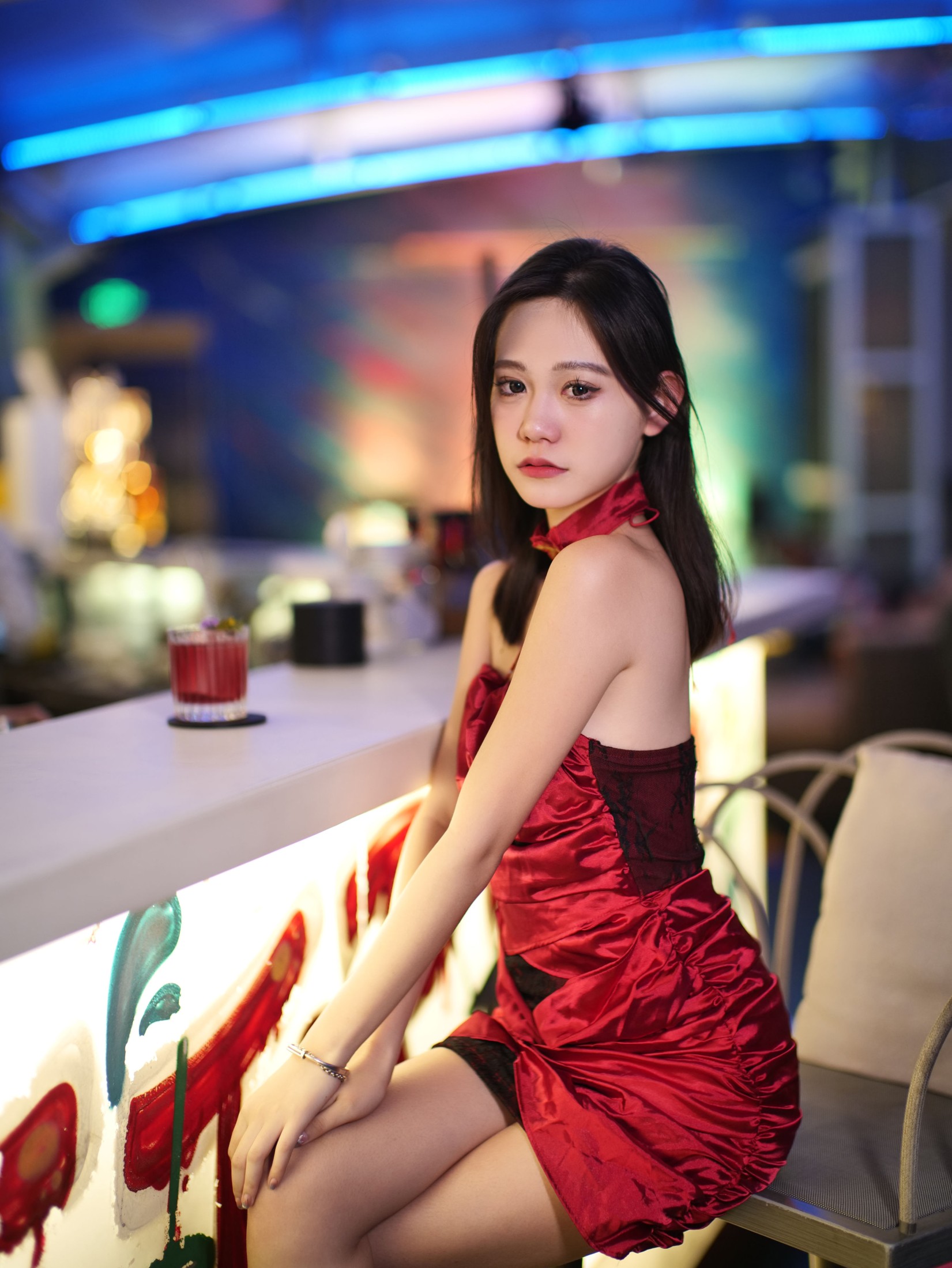 图片[3] - 沛欣 - 《红裙倩影》[22P] - 机器猫次元 - 机器猫次元