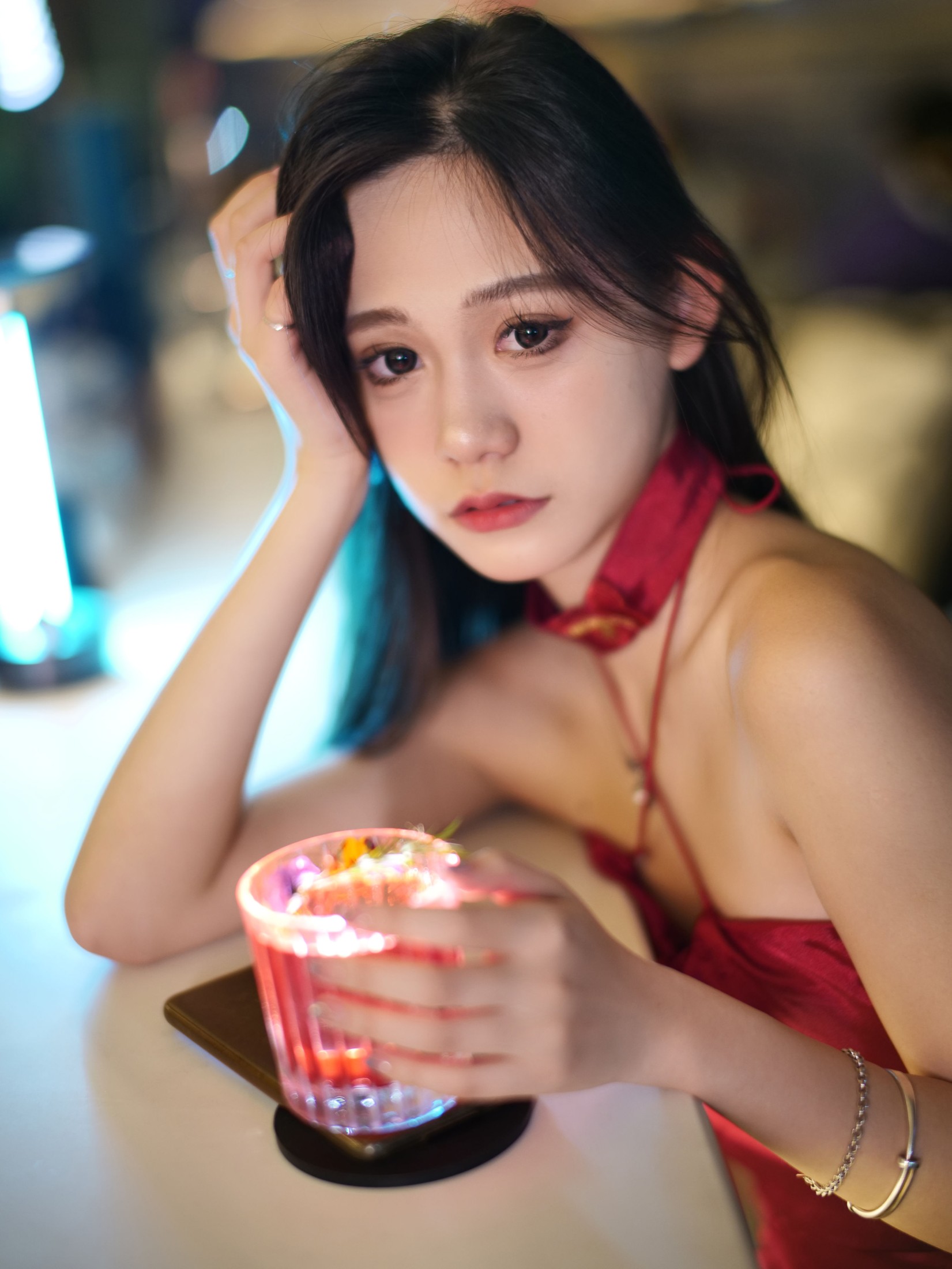 图片[7] - 沛欣 - 《红裙倩影》[22P] - 机器猫次元 - 机器猫次元