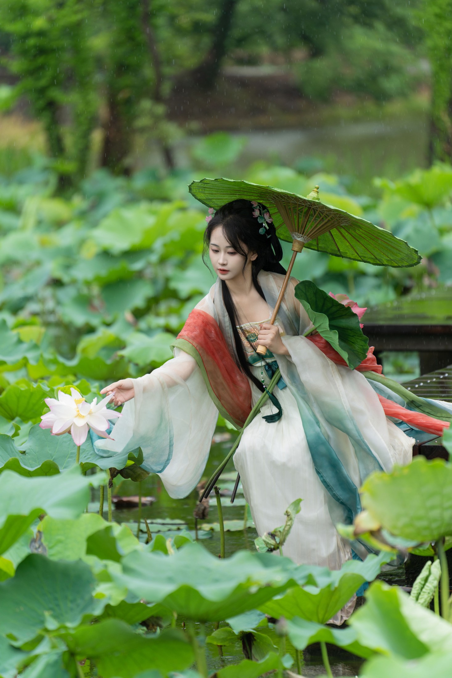 图片[7] - 湫一只岁岁 - 《雨中荷花》[24P] - 机器猫次元 - 机器猫次元