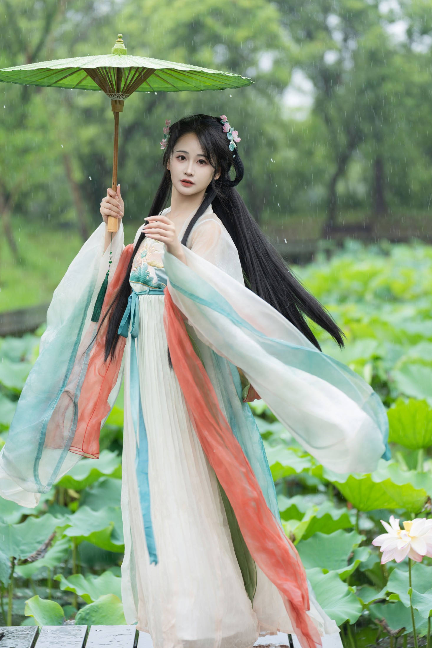 图片[3] - 湫一只岁岁 - 《雨中荷花》[24P] - 机器猫次元 - 机器猫次元