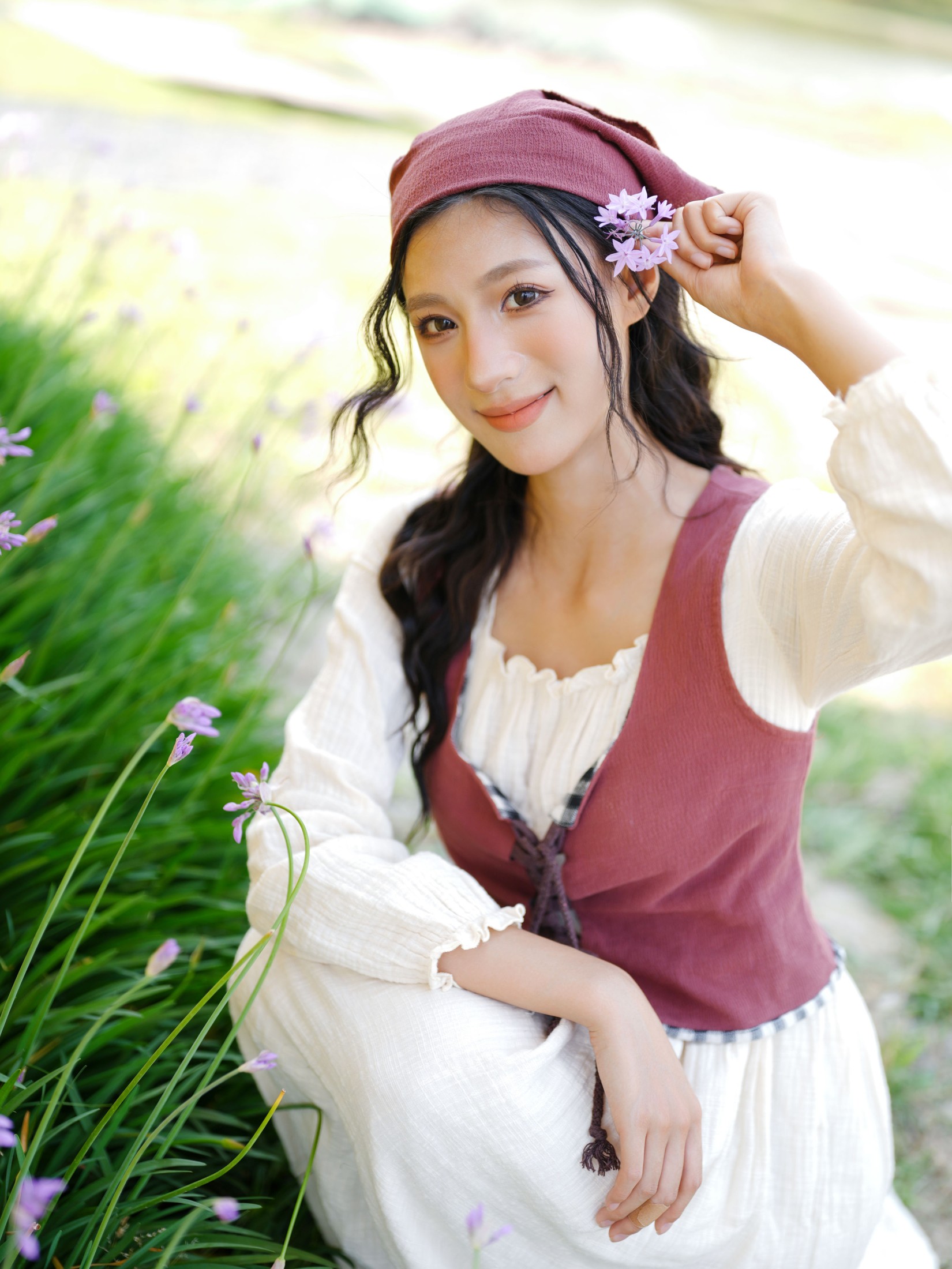 图片[6] - 苗苗 - 《花海初夏》[26P] - 机器猫次元 - 机器猫次元