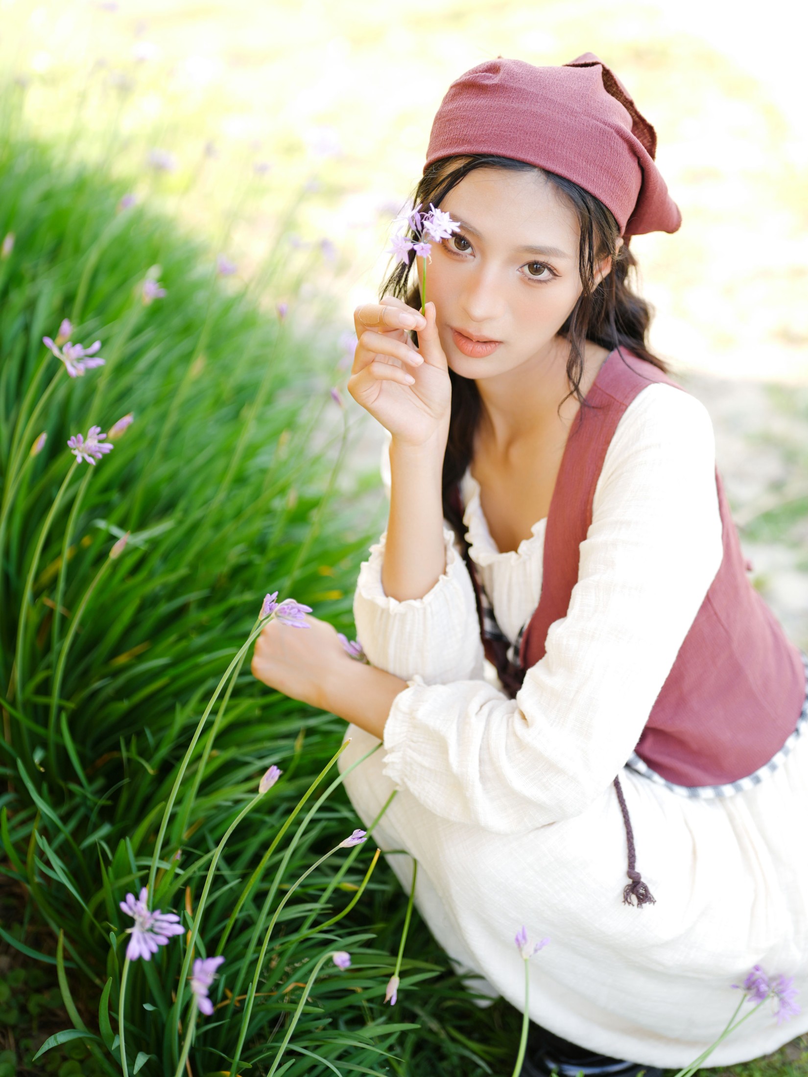 图片[5] - 苗苗 - 《花海初夏》[26P] - 机器猫次元 - 机器猫次元