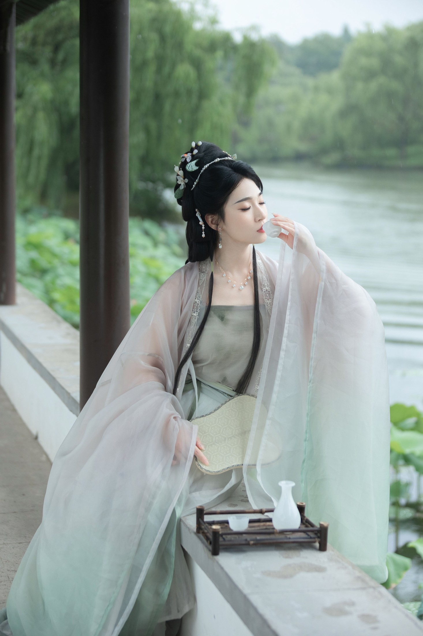 图片[3] - 辣兔头 - 《梅雨赏荷》[29P] - 机器猫次元 - 机器猫次元
