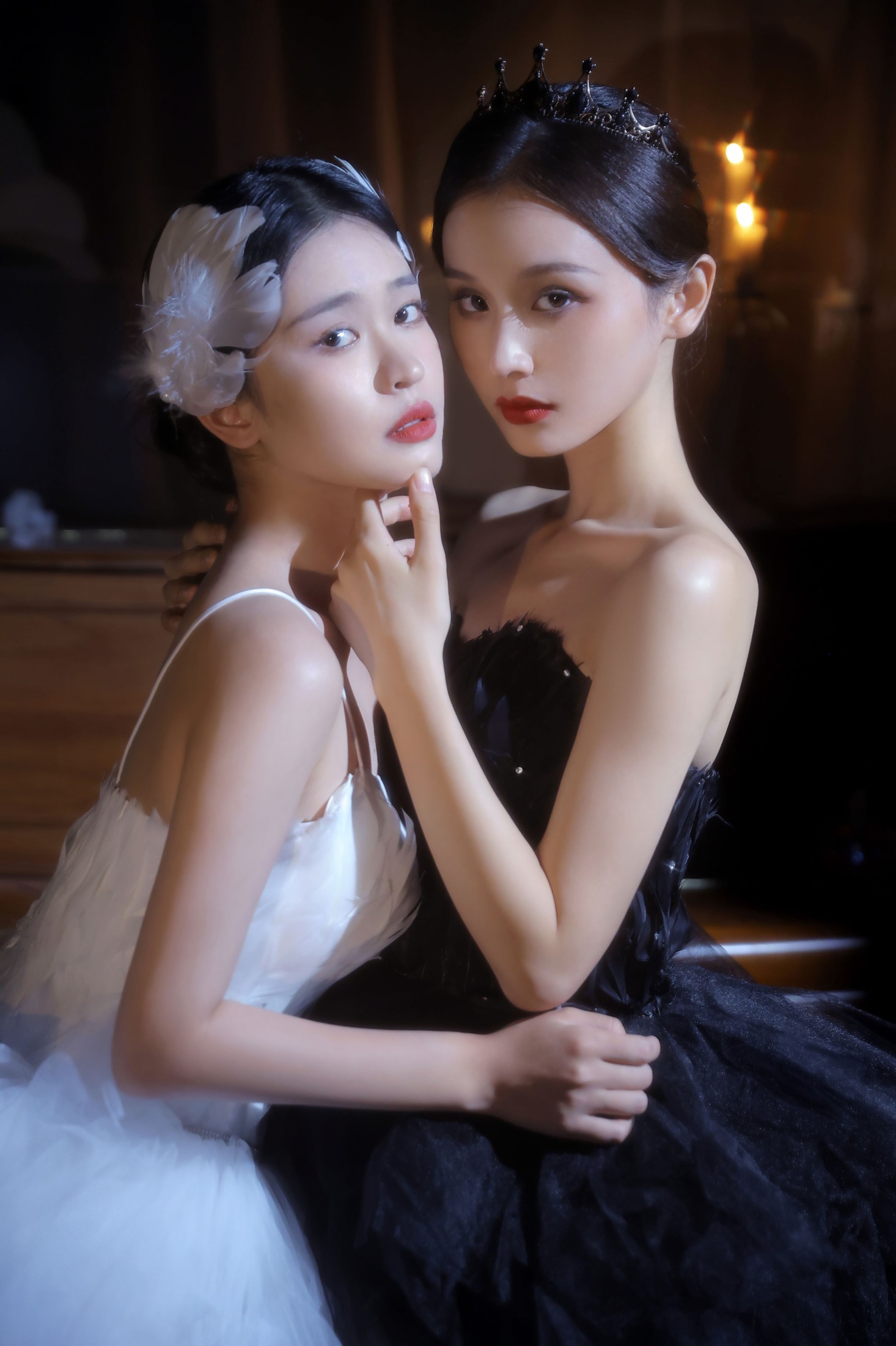 图片[4] - tina 彭小鸭呀 - 《黑白天鹅》[27P] - 机器猫次元 - 机器猫次元