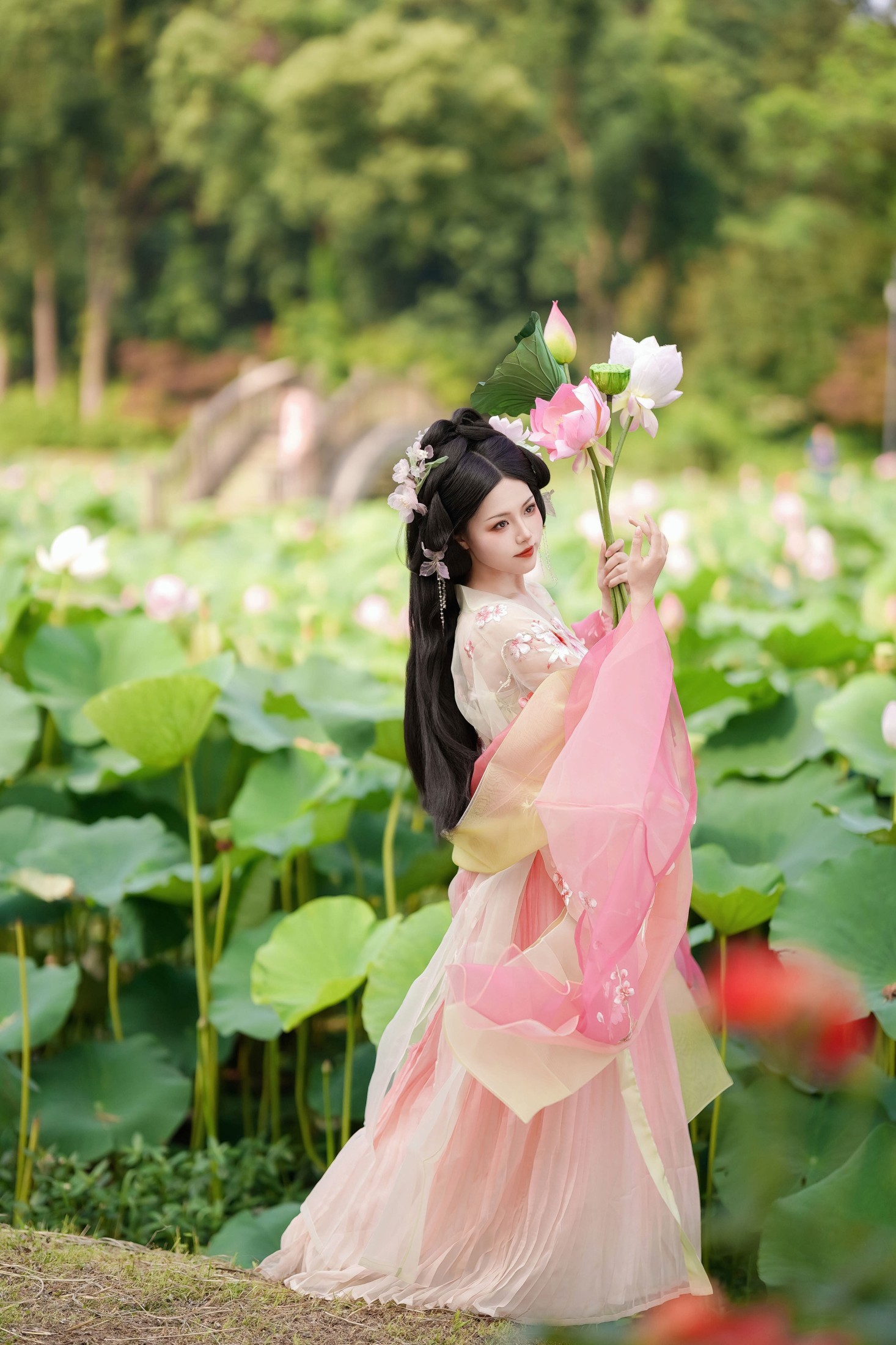 图片[3] - 魚小鯉lili - 《误入藕花深处》[22P] - 机器猫次元 - 机器猫次元