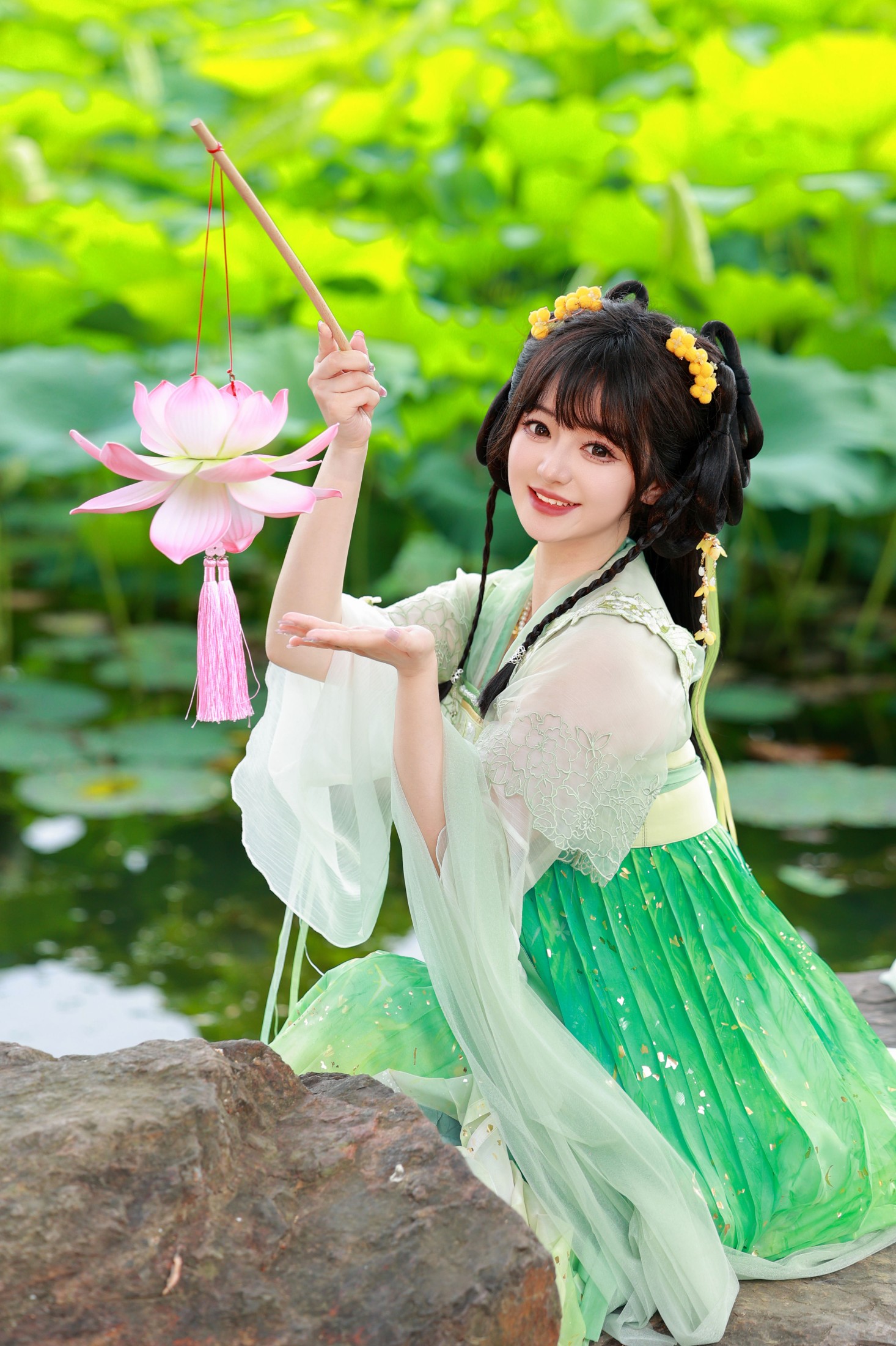 图片[3] - 不可爱的禾禾喵 - 《荷塘少女》[28P] - 机器猫次元 - 机器猫次元