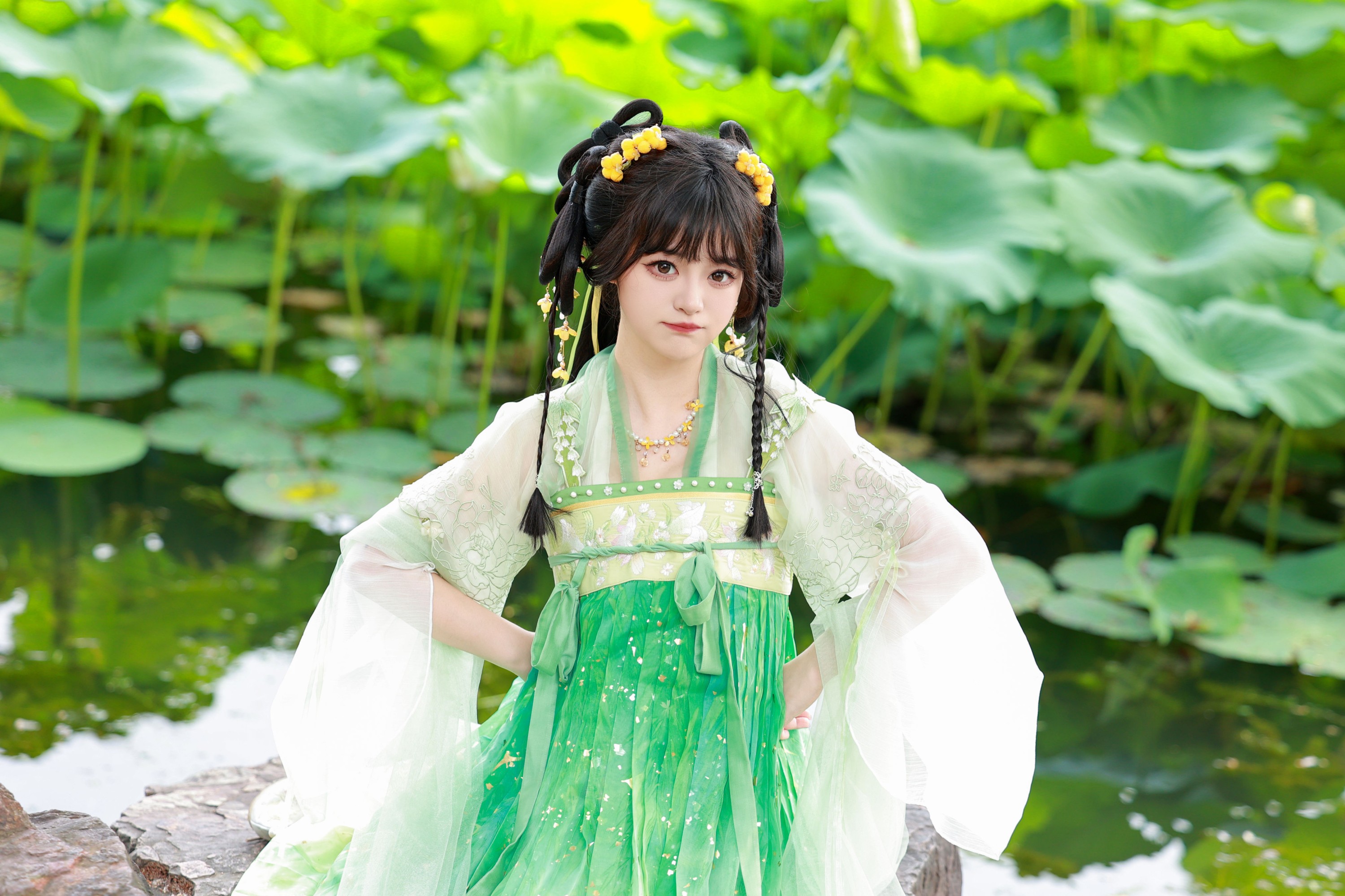 图片[8] - 不可爱的禾禾喵 - 《荷塘少女》[28P] - 机器猫次元 - 机器猫次元