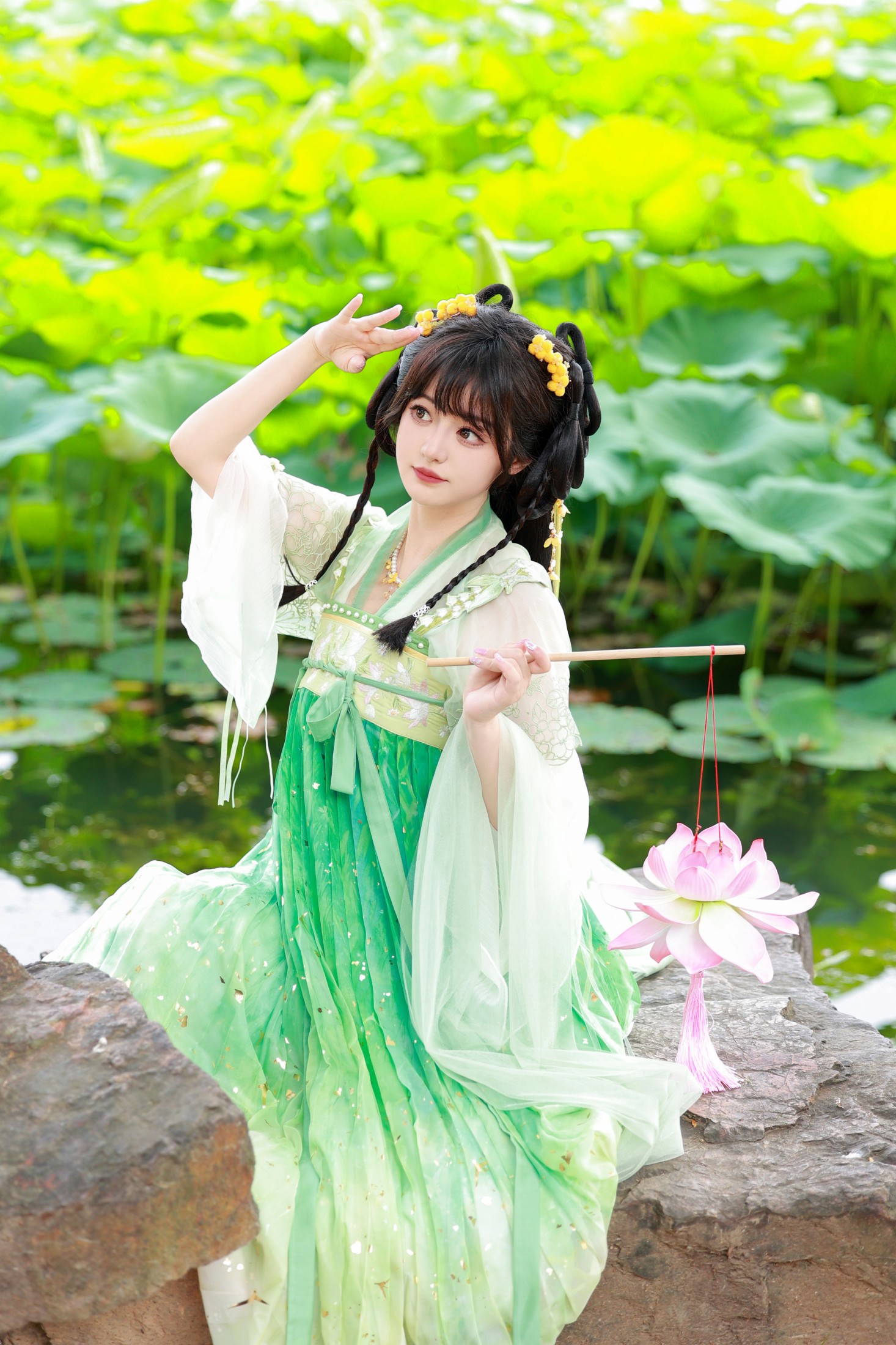 图片[6] - 不可爱的禾禾喵 - 《荷塘少女》[28P] - 机器猫次元 - 机器猫次元