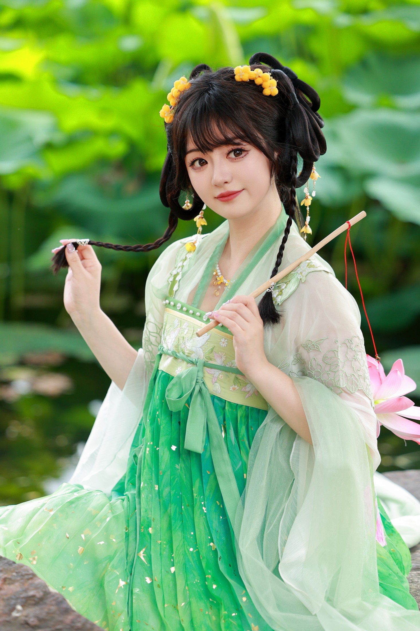 图片[4] - 不可爱的禾禾喵 - 《荷塘少女》[28P] - 机器猫次元 - 机器猫次元