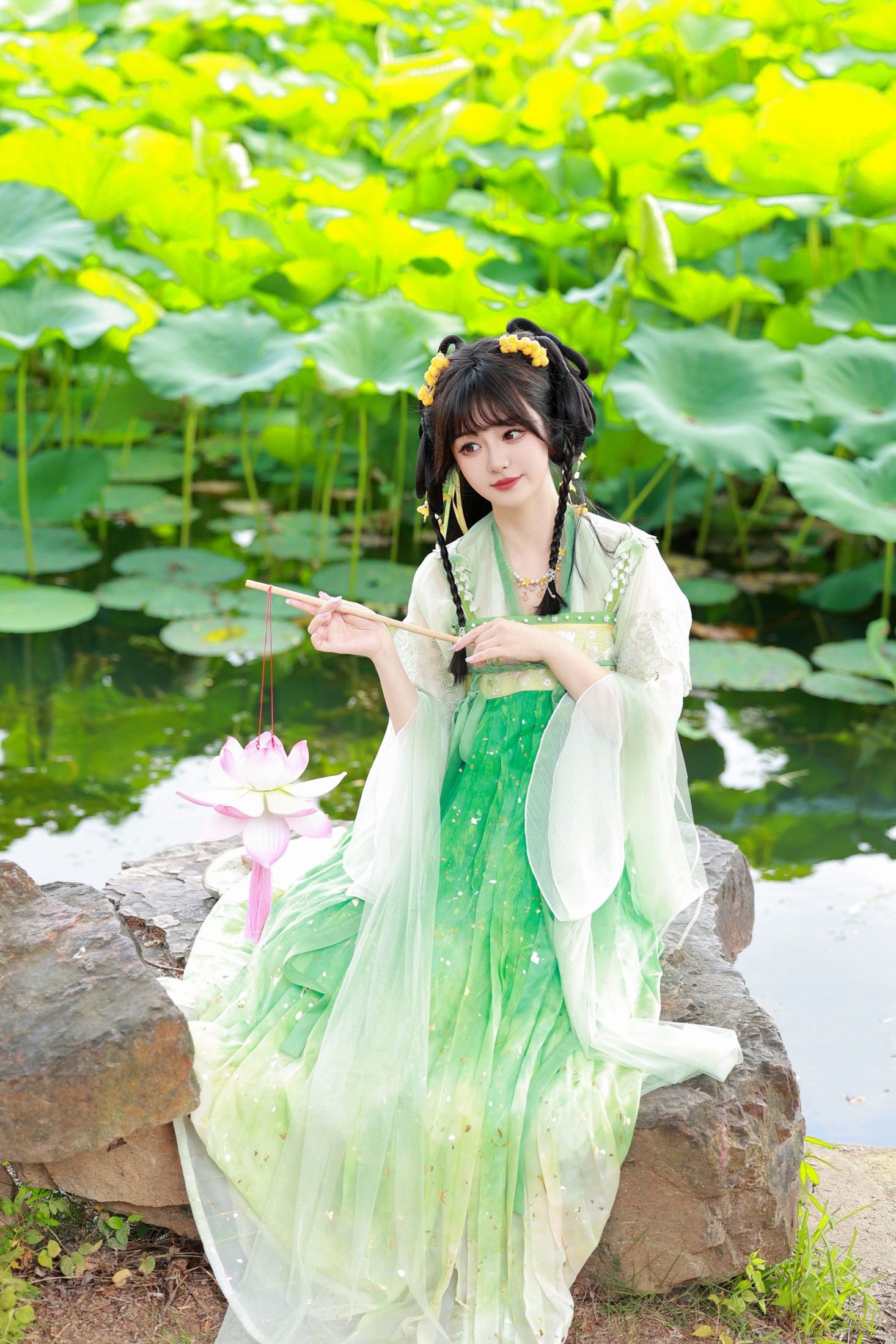 图片[7] - 不可爱的禾禾喵 - 《荷塘少女》[28P] - 机器猫次元 - 机器猫次元