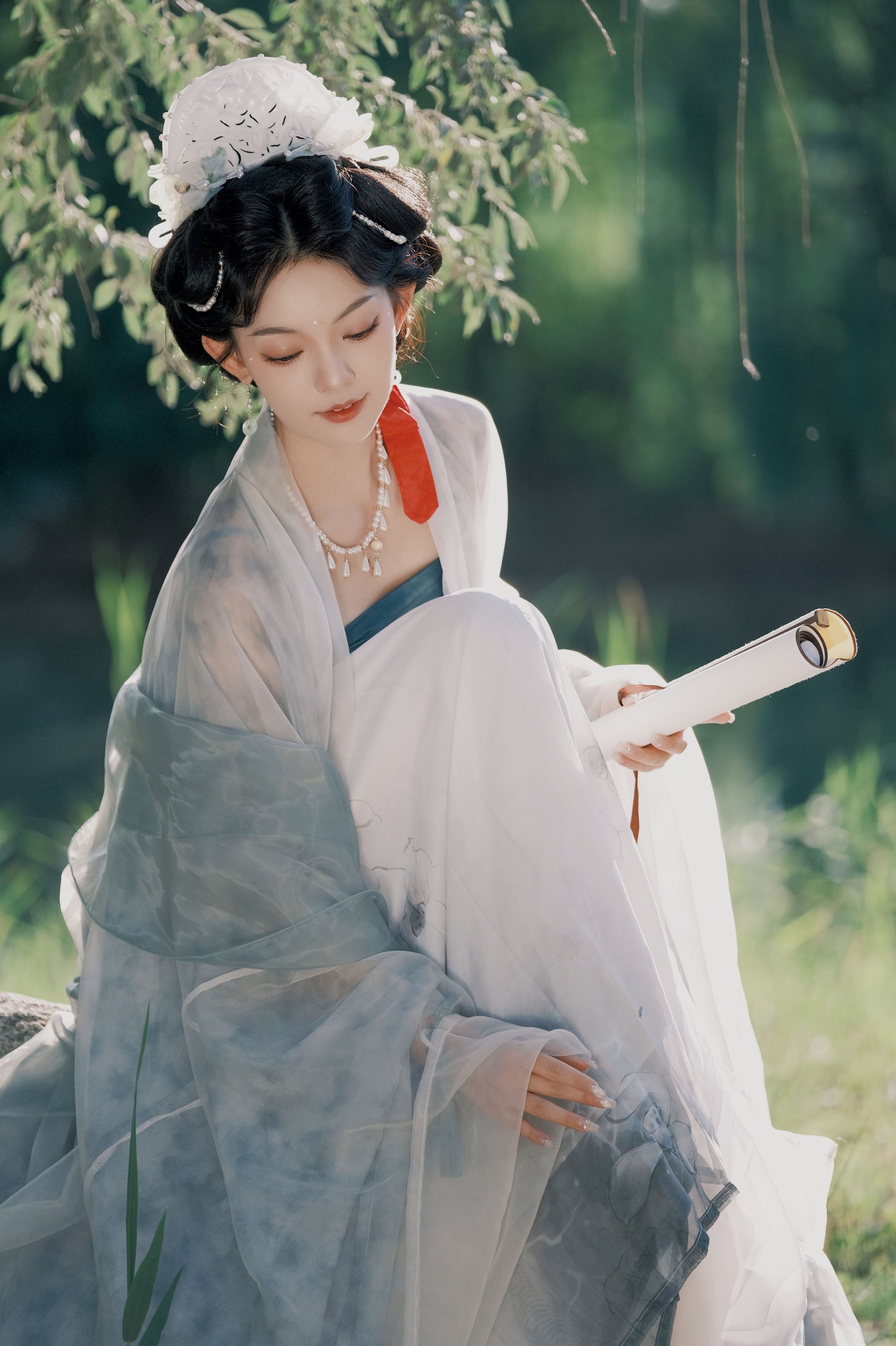 图片[5] - 秋秋 - 《夏荷》[22P] - 机器猫次元 - 机器猫次元