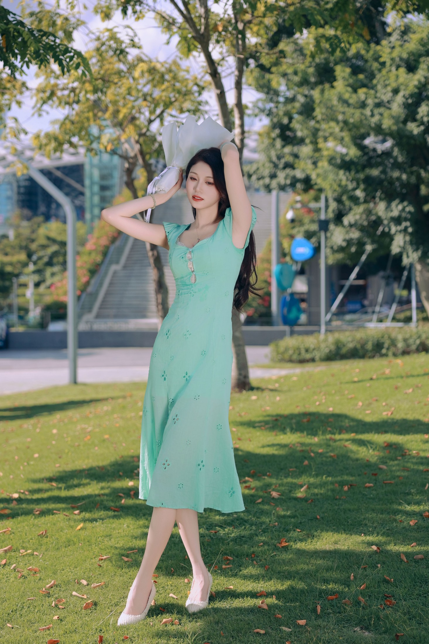图片[5] - 六六 - 《花漾蓝梦》[31P] - 机器猫次元 - 机器猫次元