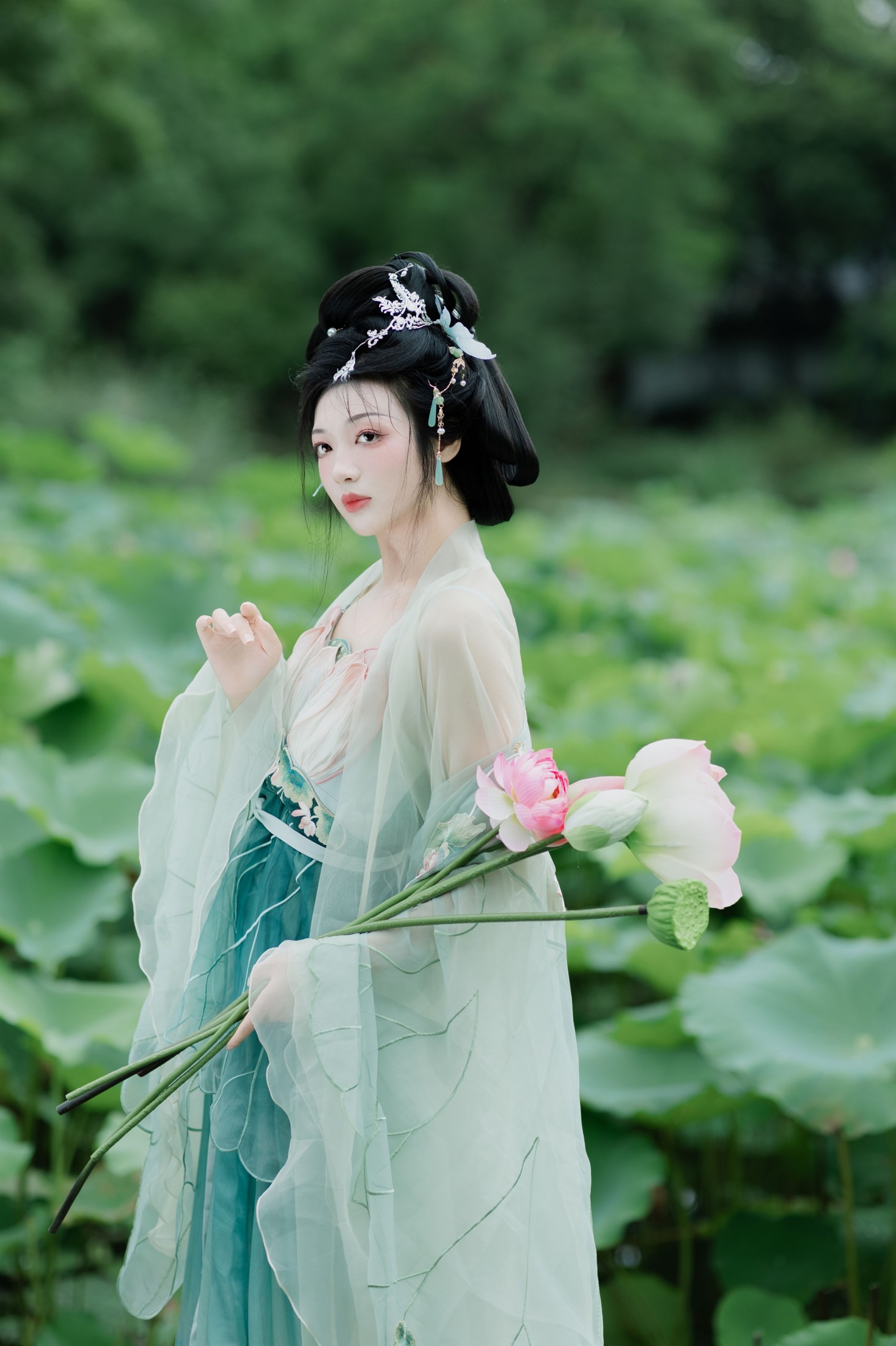 图片[3] - 庄子清 - 《暑荷》[32P] - 机器猫次元 - 机器猫次元