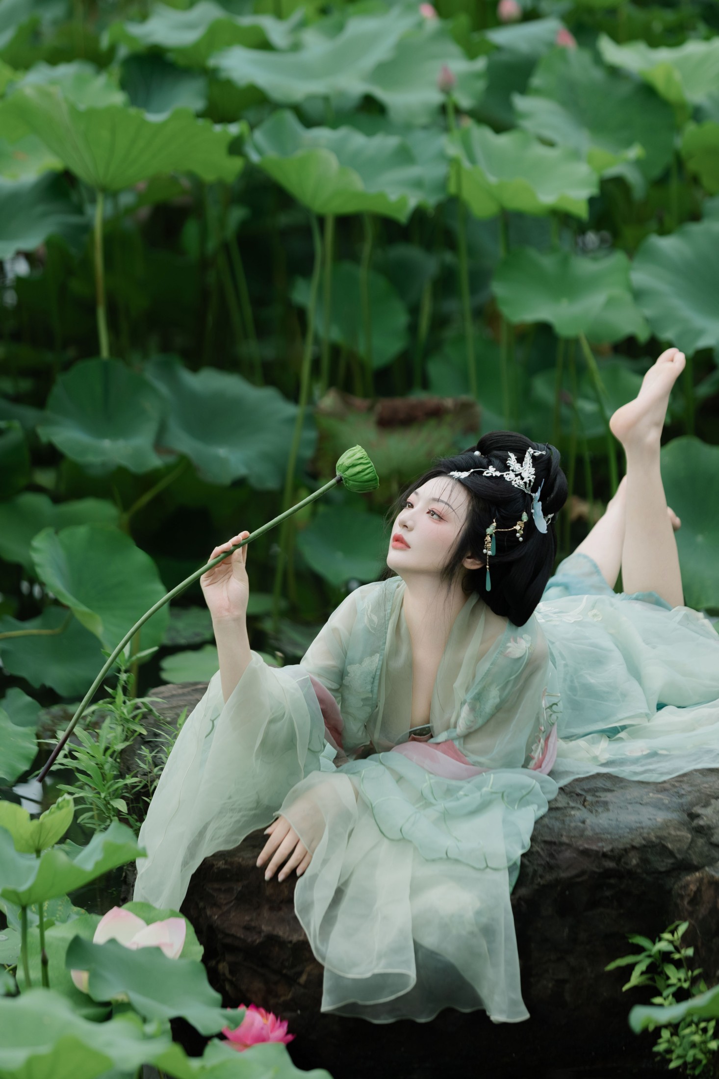 图片[8] - 庄子清 - 《暑荷》[32P] - 机器猫次元 - 机器猫次元