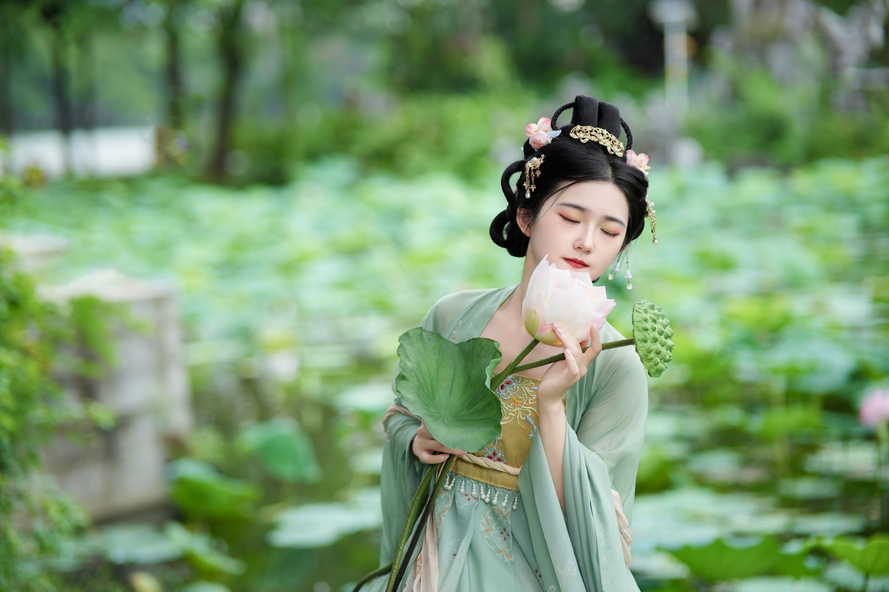 图片[6] - 蛋糕的蛋蛋 - 《清荷雅韵》[22P] - 机器猫次元 - 机器猫次元