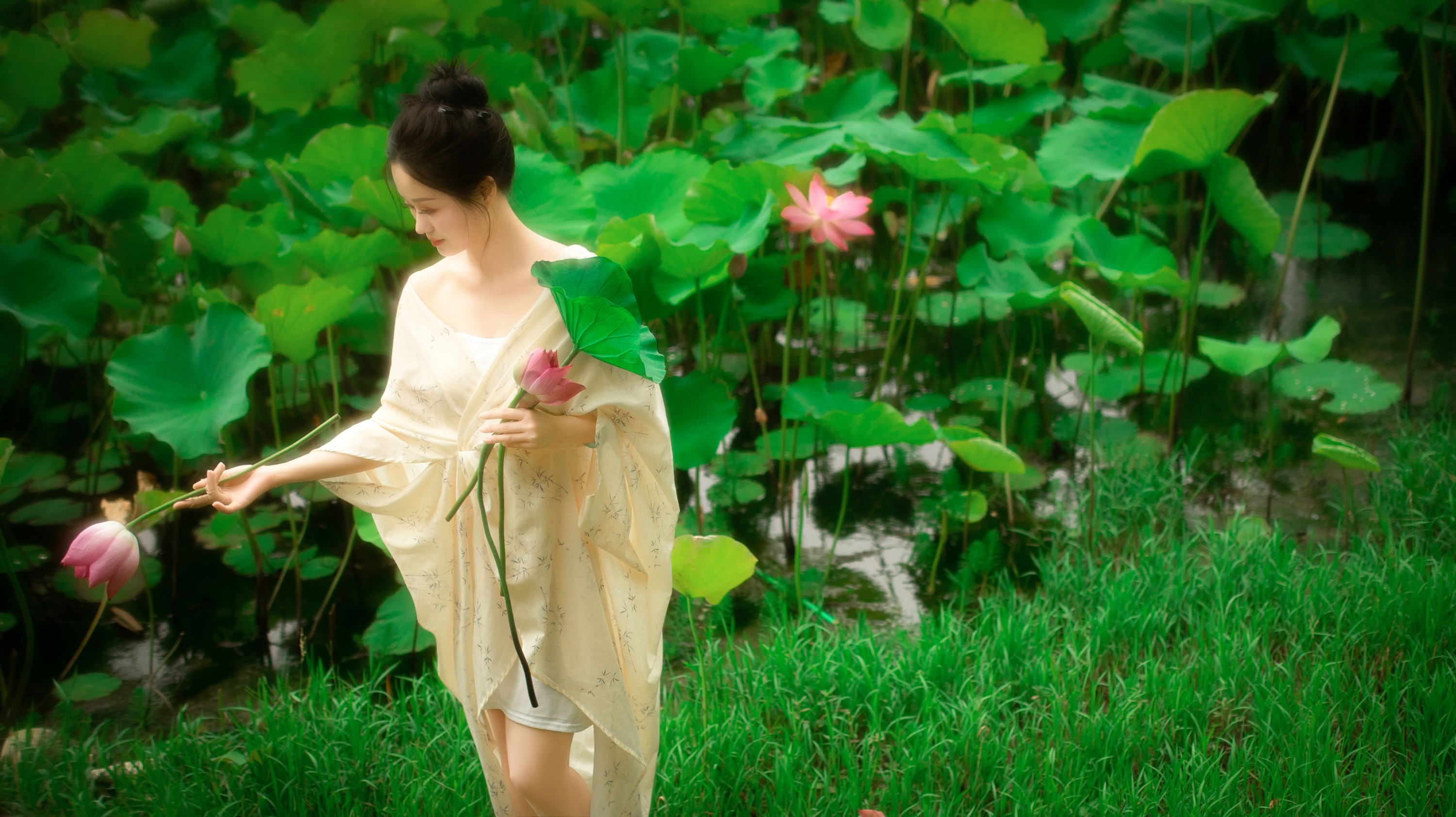 图片[5] - 二十四时 - 《夏至未至，娇荷已开》[22P] - 机器猫次元 - 机器猫次元