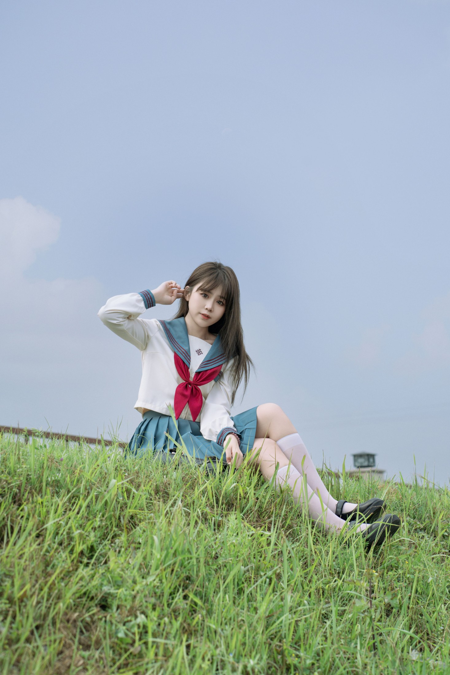 图片[7] - 泡芙小方 - 《蓝色日系少女》[22P] - 机器猫次元 - 机器猫次元