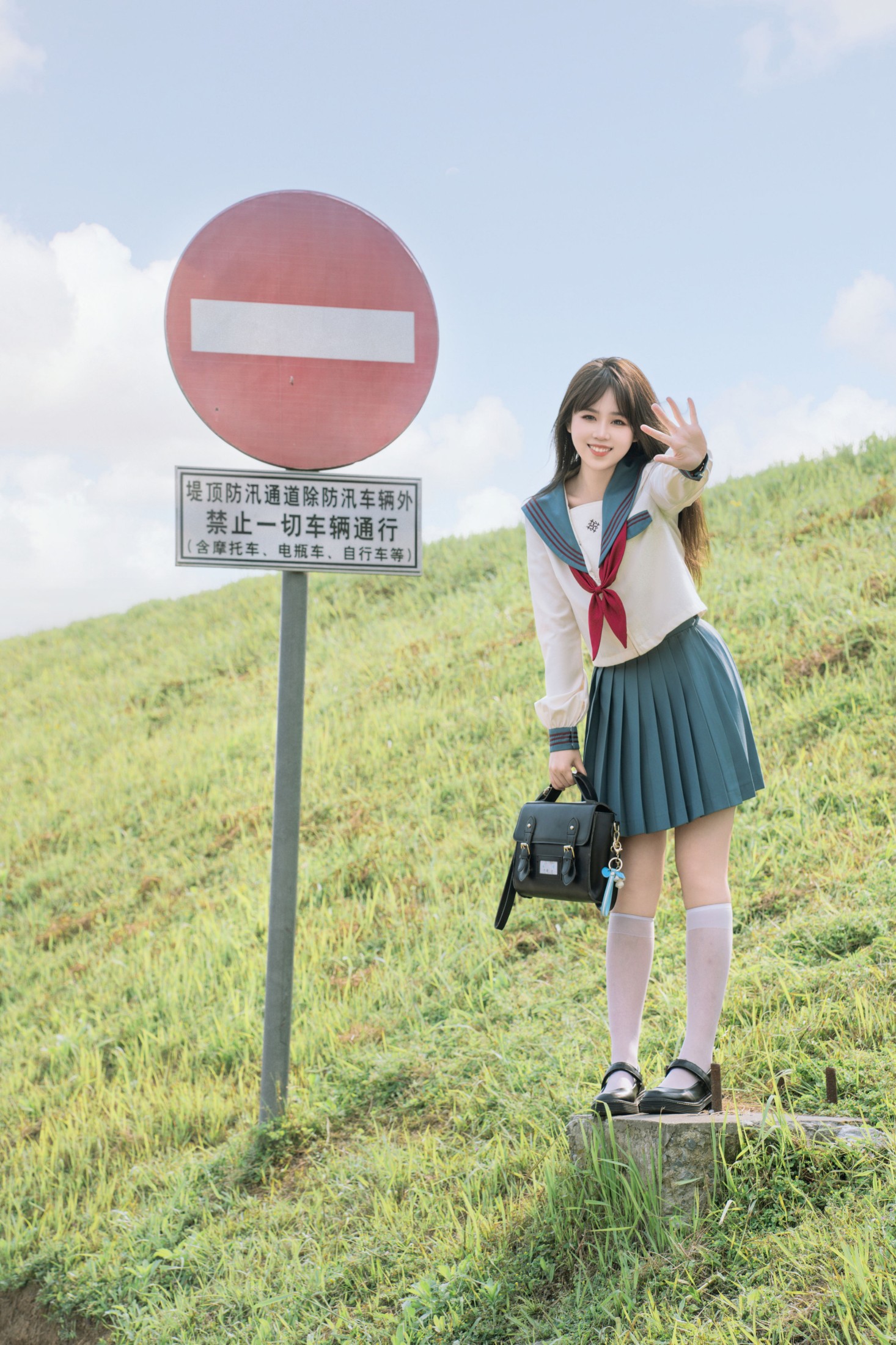 图片[5] - 泡芙小方 - 《蓝色日系少女》[22P] - 机器猫次元 - 机器猫次元