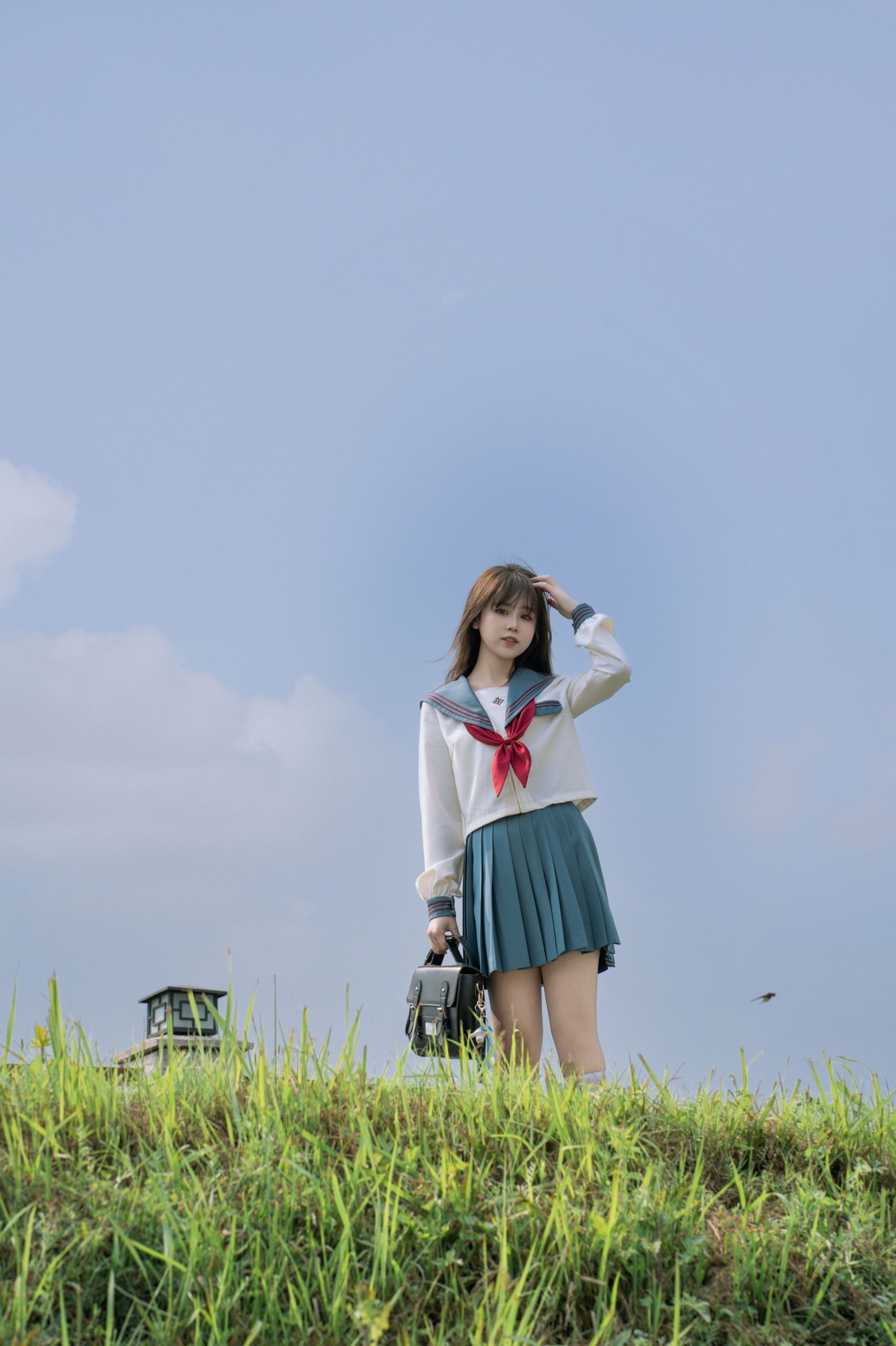 图片[6] - 泡芙小方 - 《蓝色日系少女》[22P] - 机器猫次元 - 机器猫次元